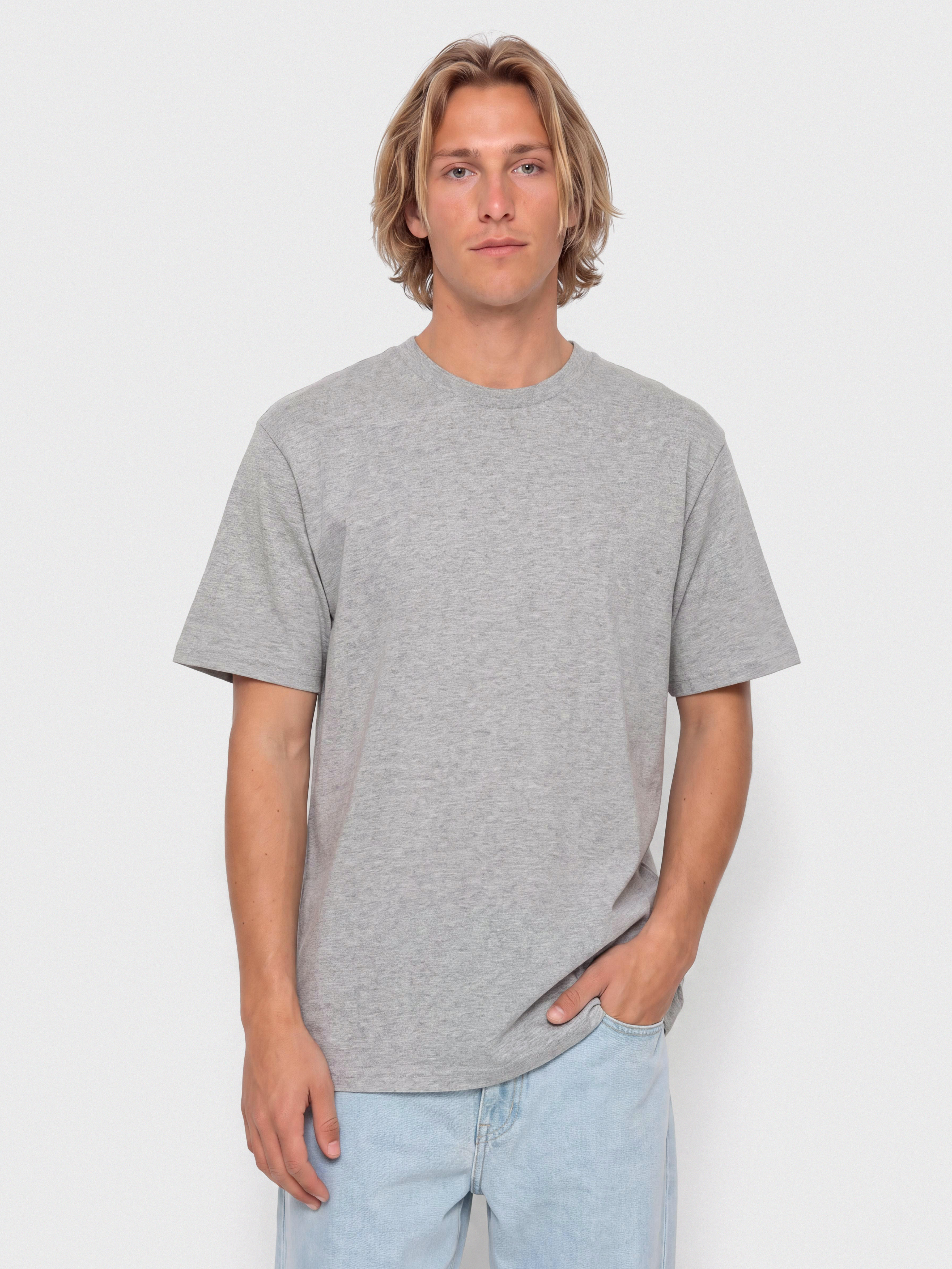 Tricou Carhartt WIP Standard 2 pack (grey heather/grey heather)