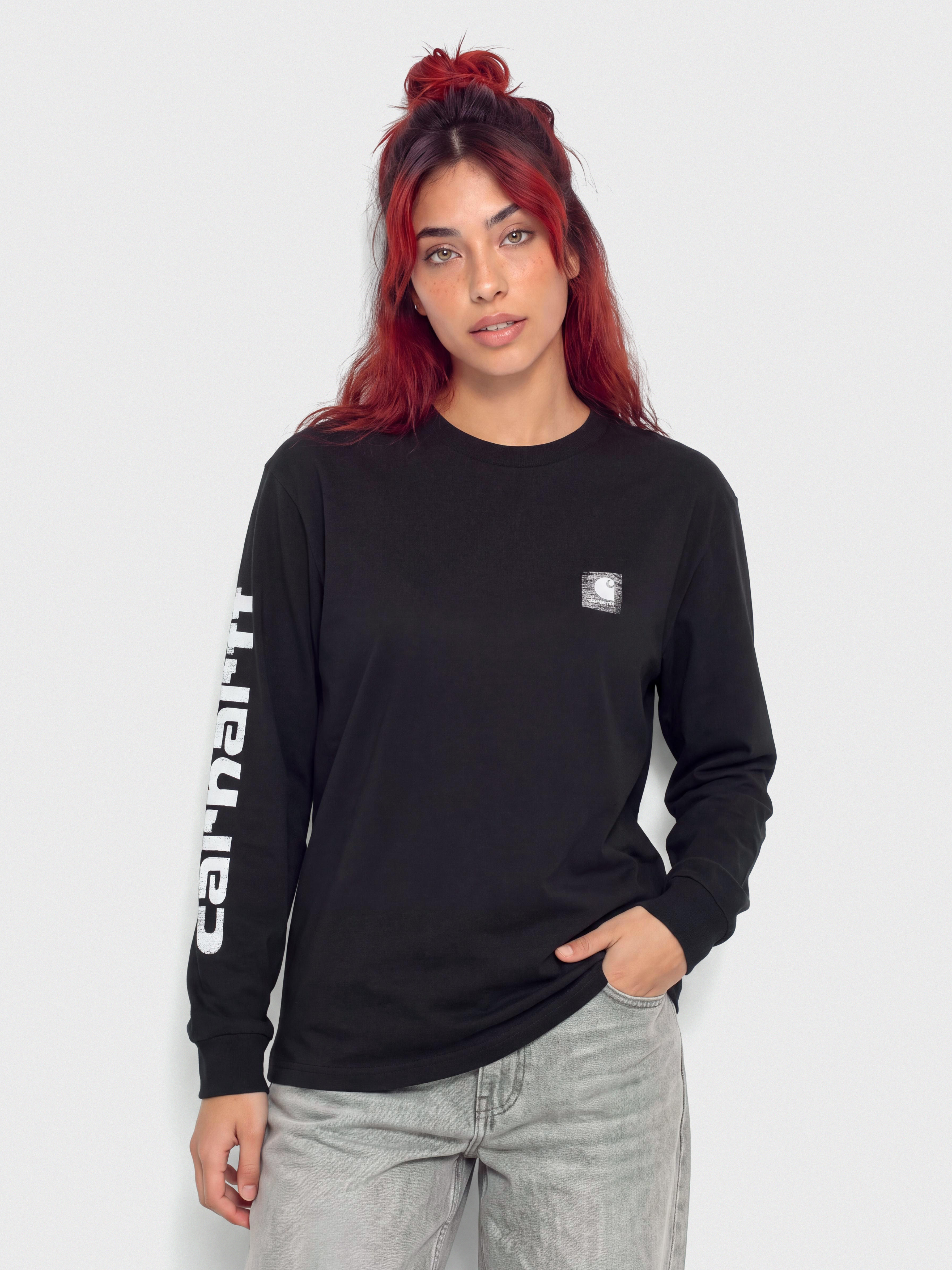 Longsleeve Carhartt WIP Archive Script Wmn (black)