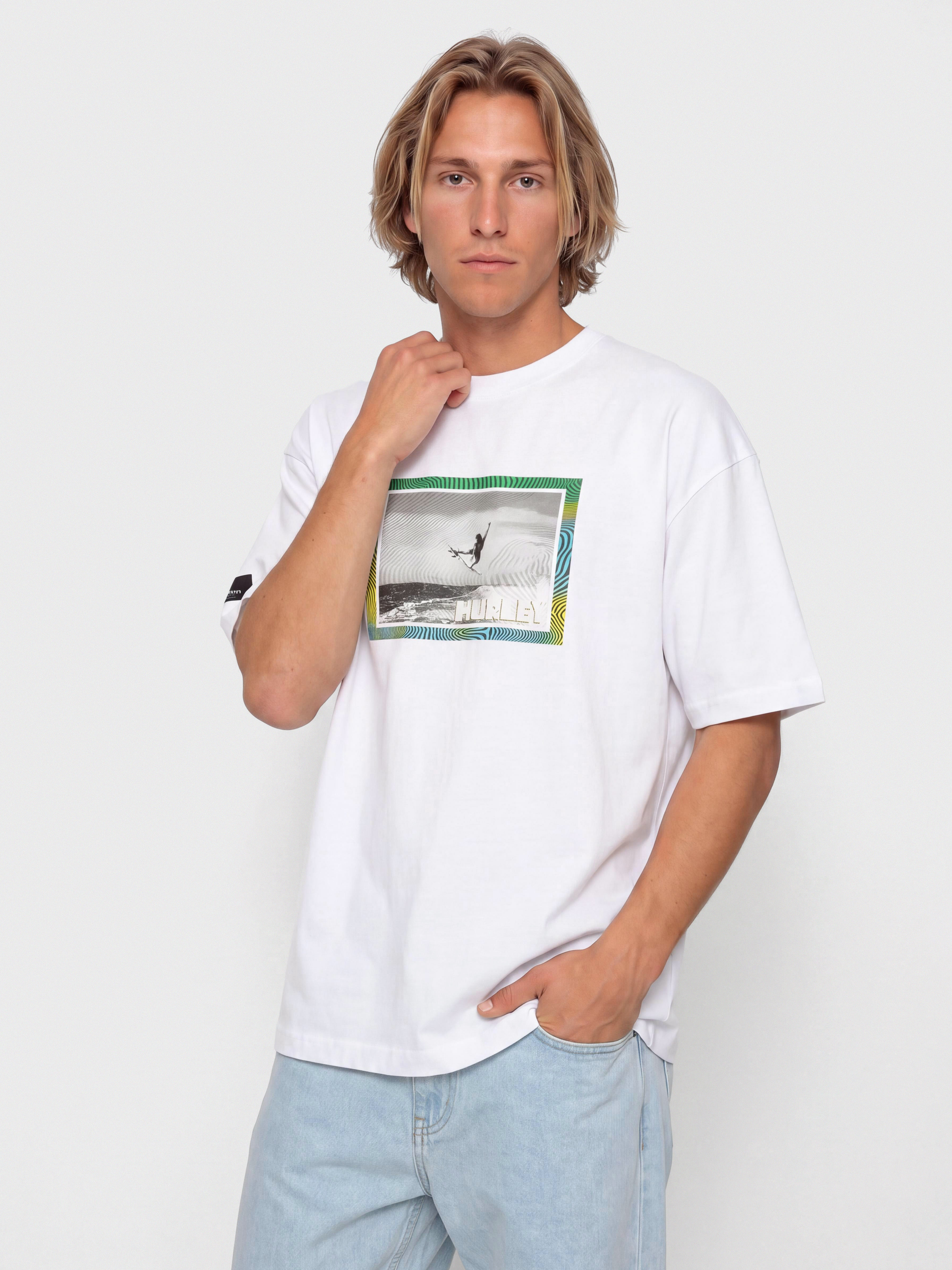 Tricou Hurley Aerial (white)
