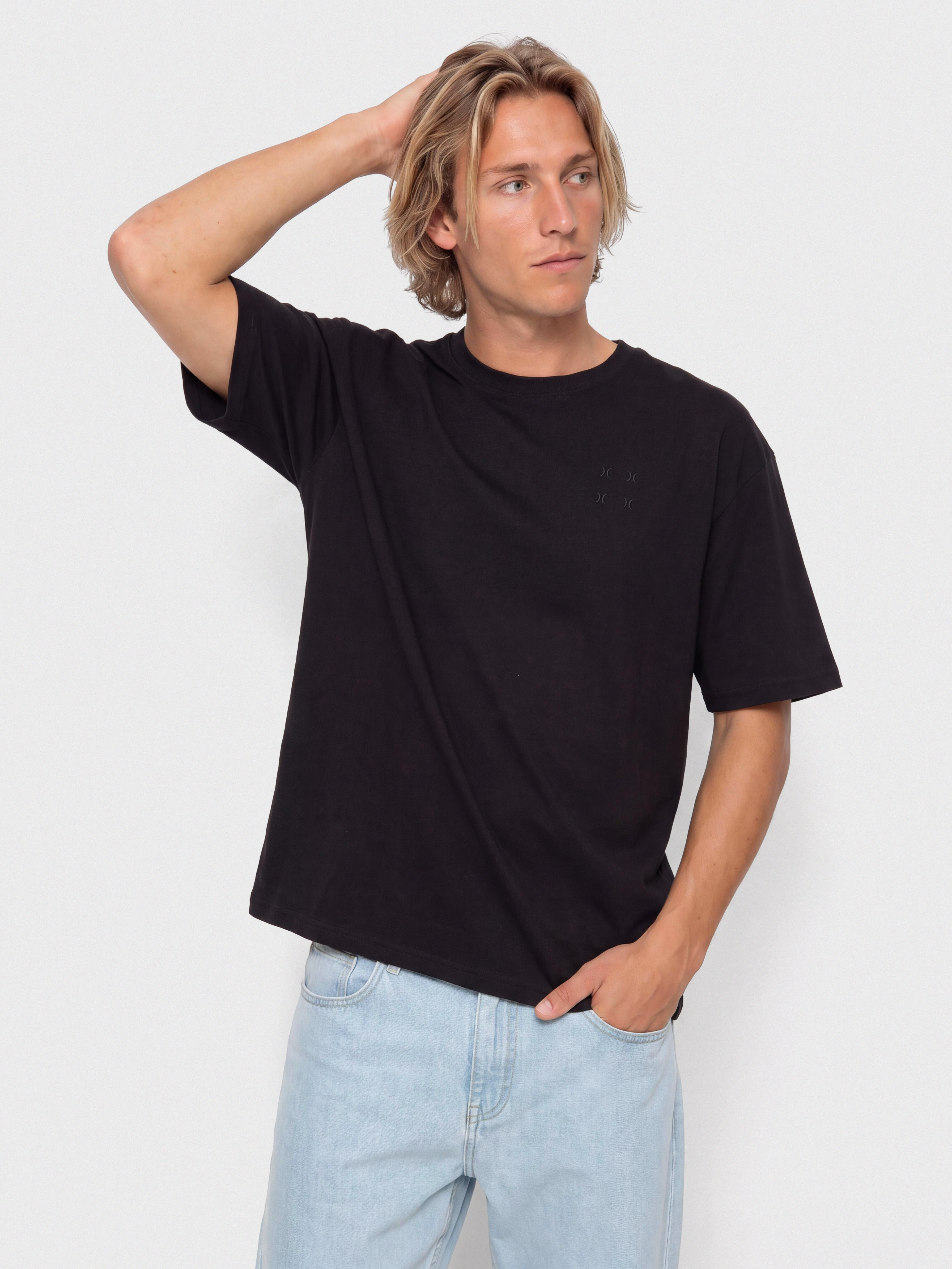 Tricou Hurley Bcnk8 Washed (black)