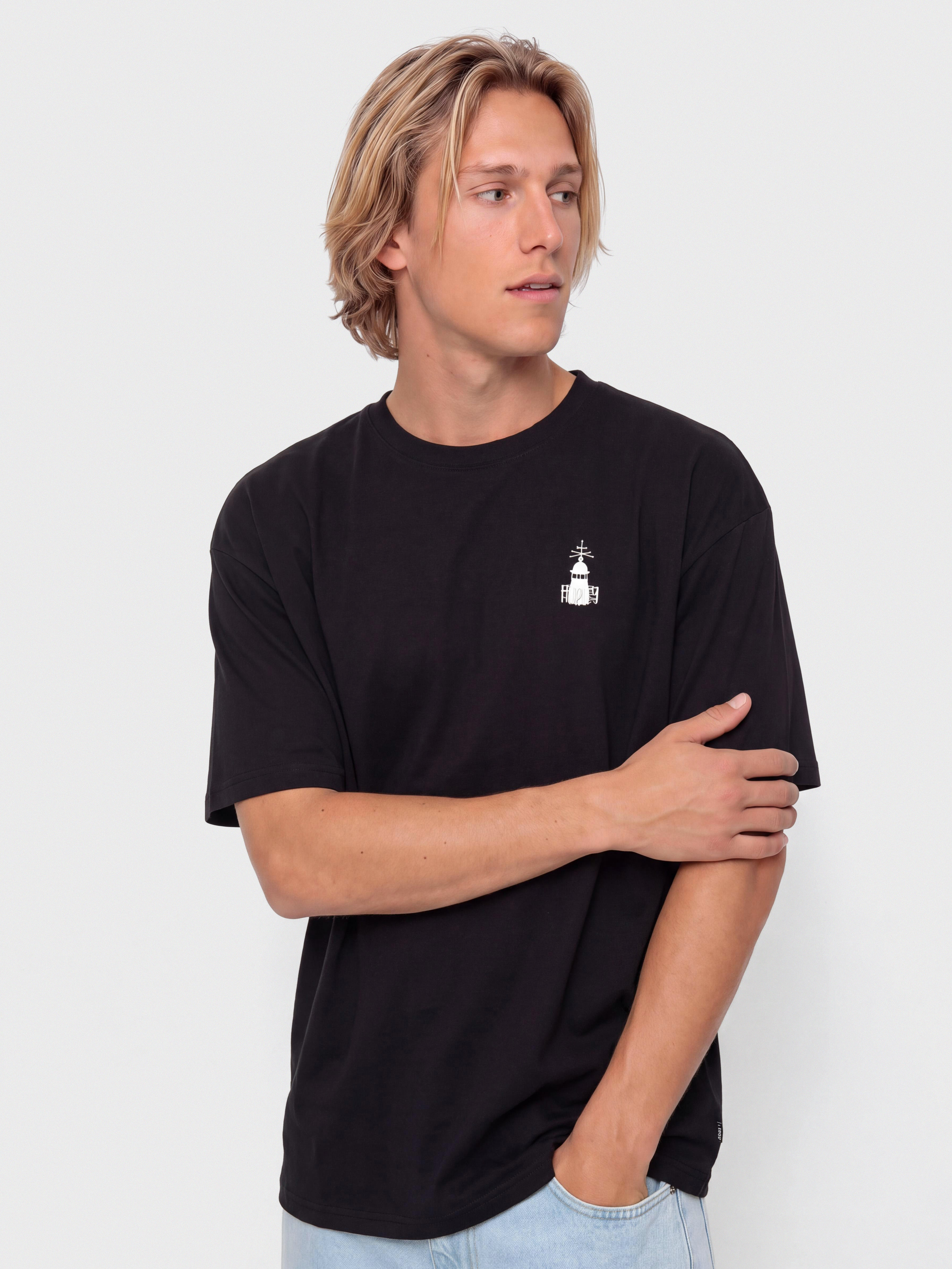 Tricou Hurley Nazare Sqns (black)