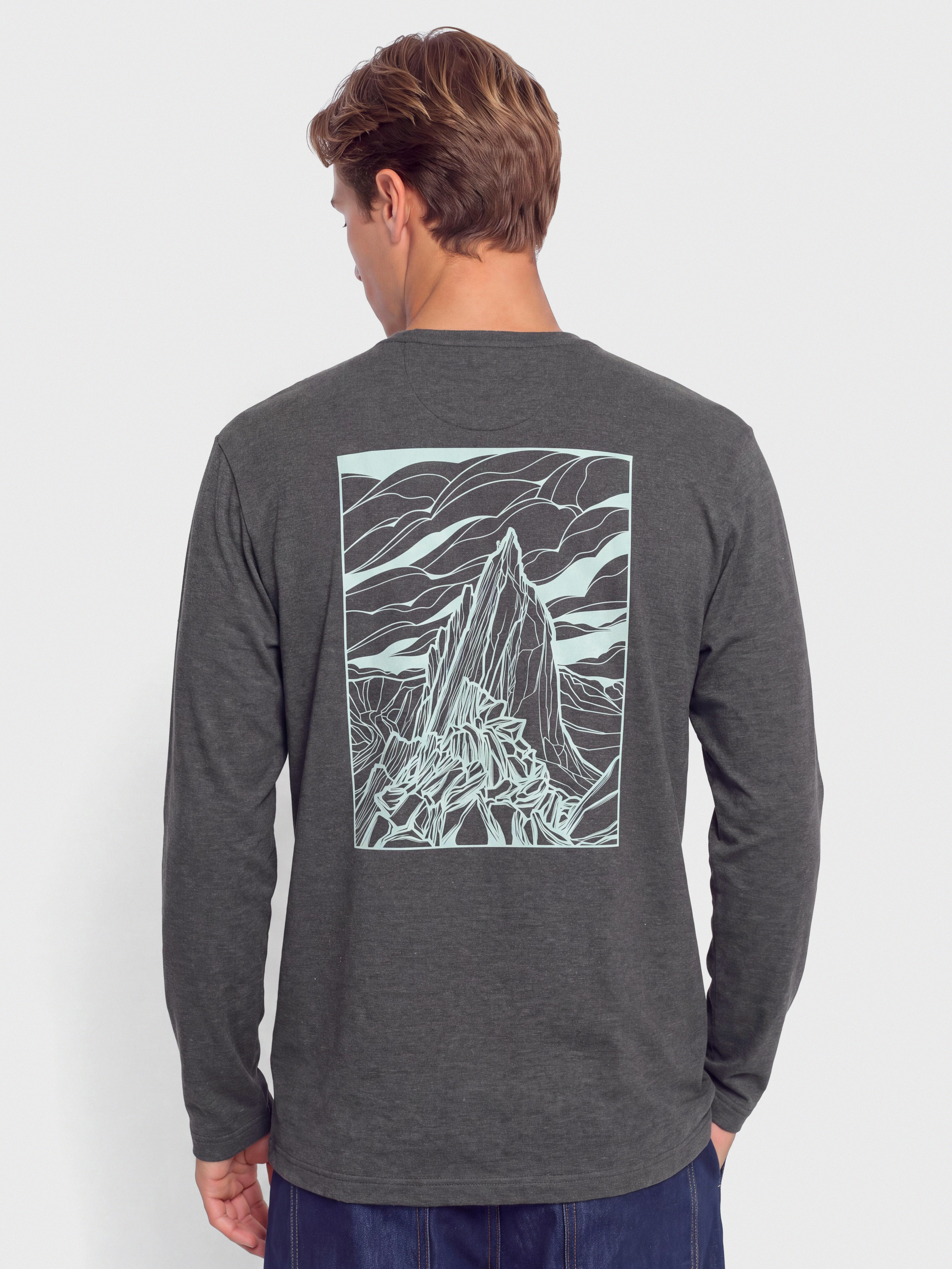 Hanorac Patagonia Lightweight Cloud Crag Wildrise (ink black)