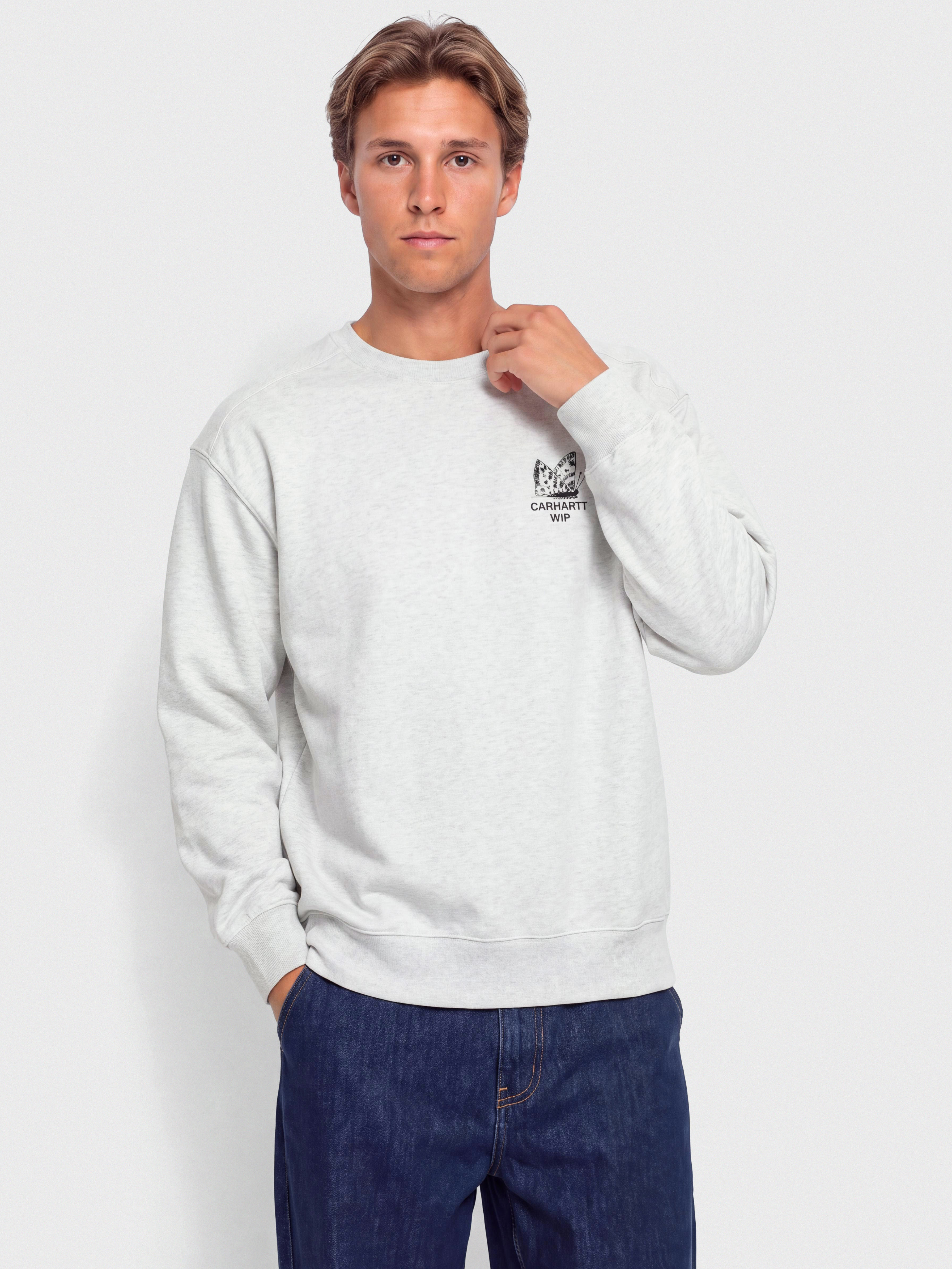 Hanorac Carhartt WIP Hourglass (ash heather/stone washed)