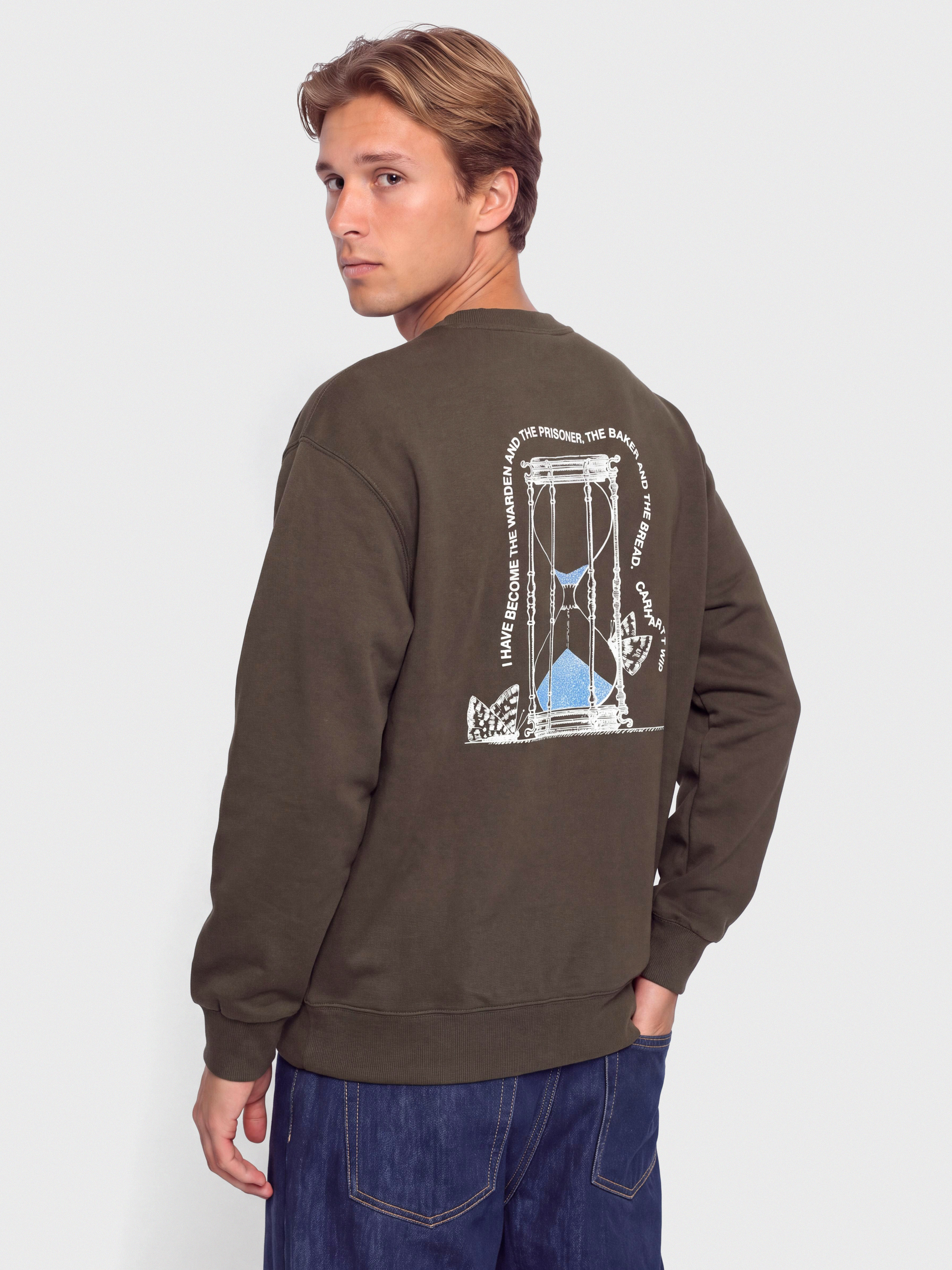 Hanorac Carhartt WIP Hourglass (cypress/stone washed)