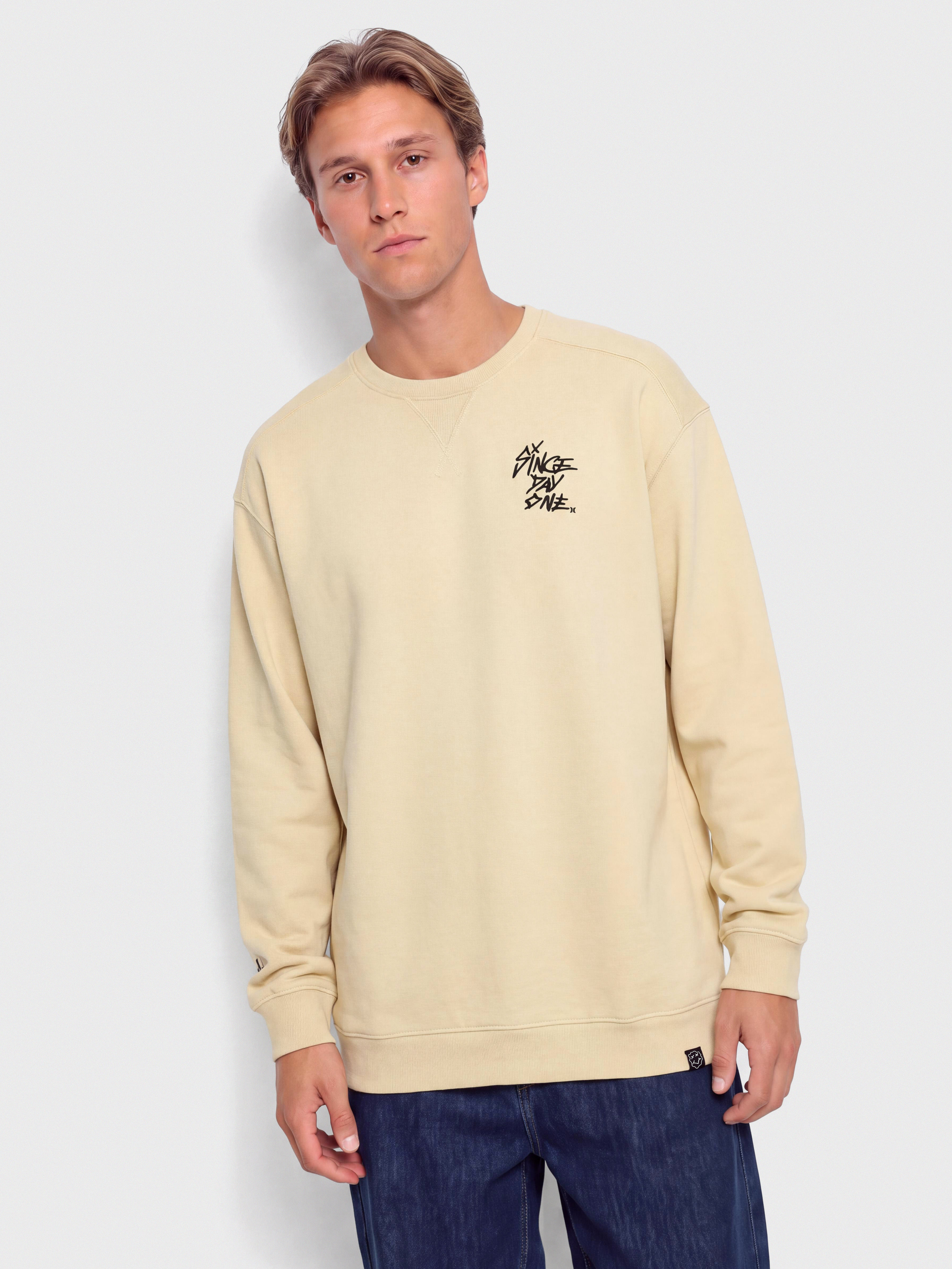 Hanorac Hurley Smile Crew (cream)