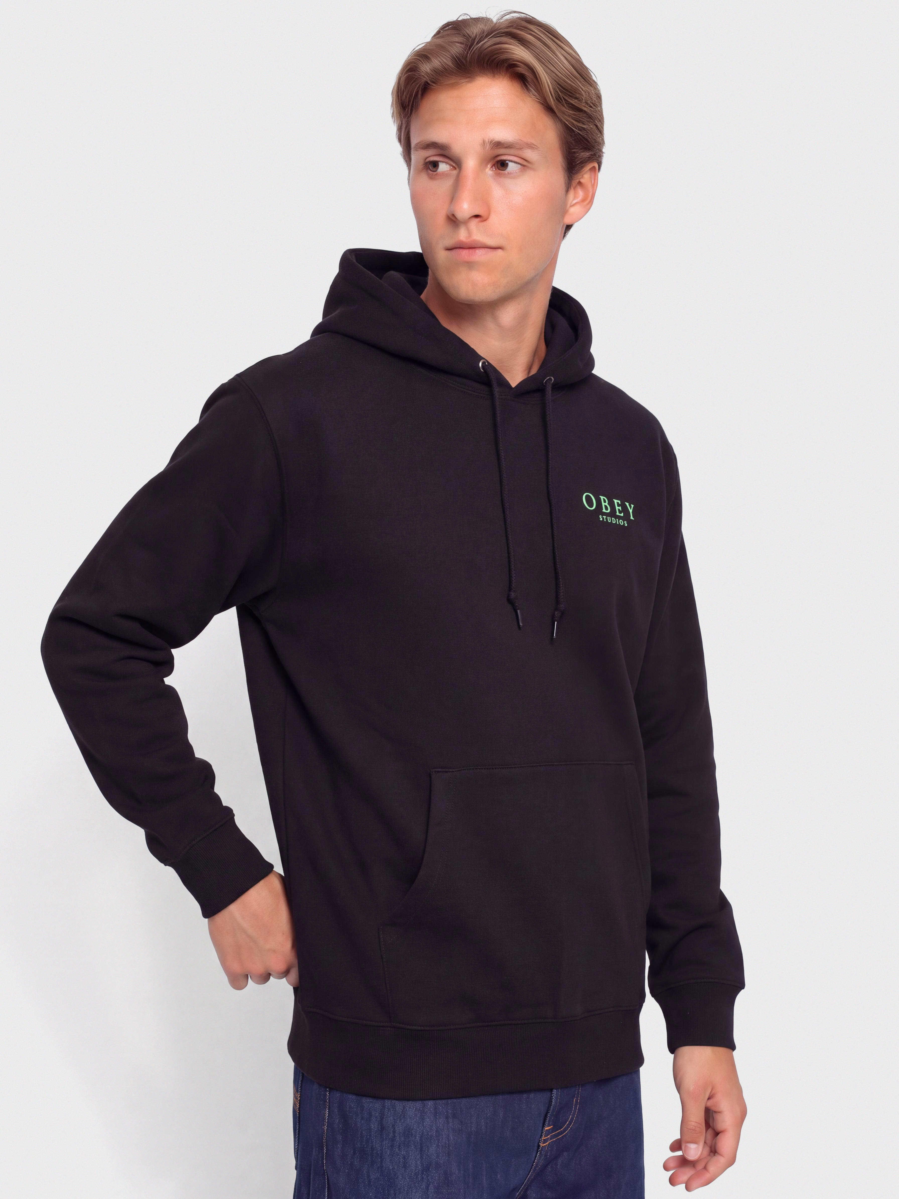Hanorac OBEY Flores Robus (black)