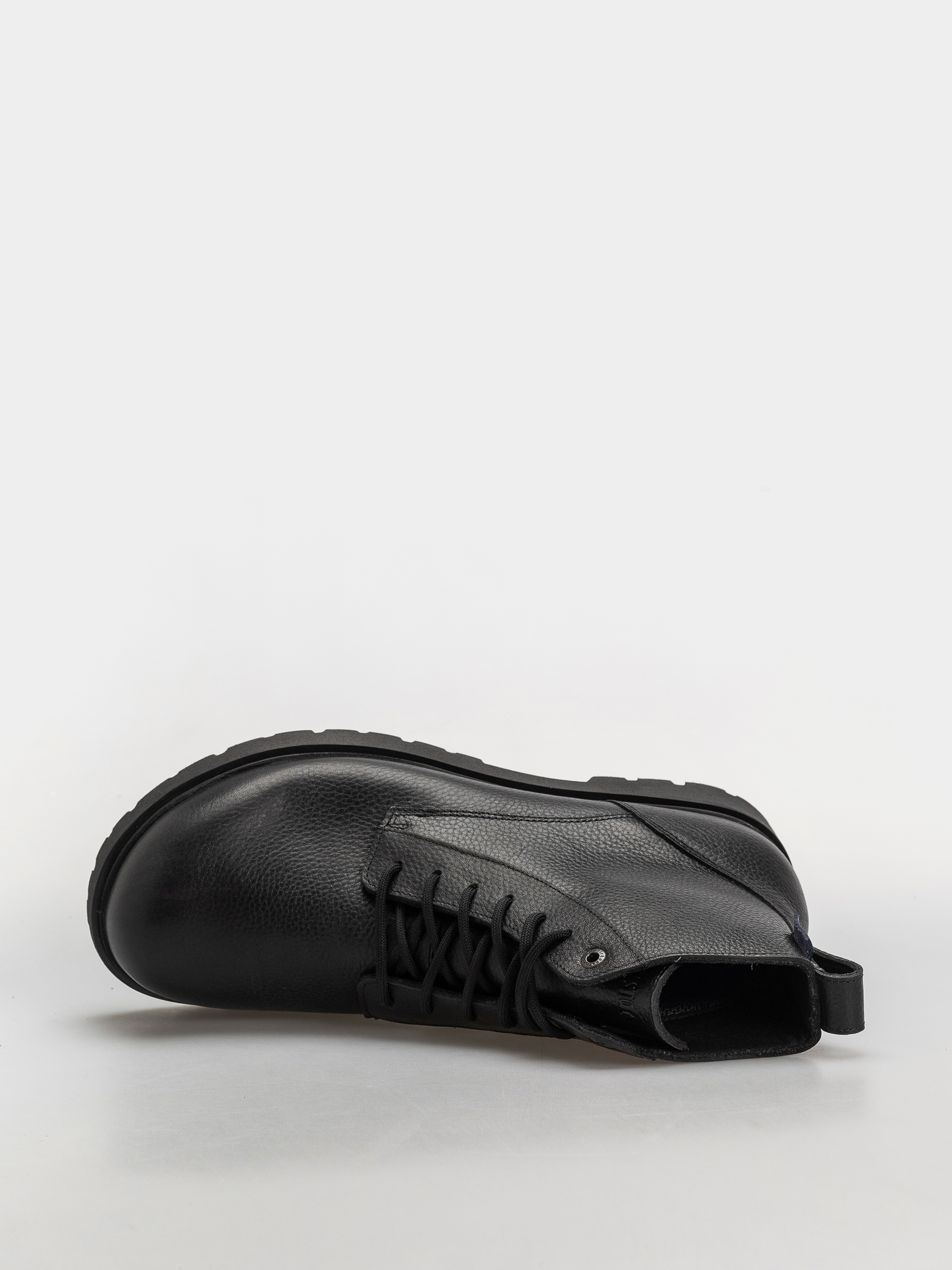 Pantofi Birkenstock Highwood Mid Waterproof Leather Regular (black)