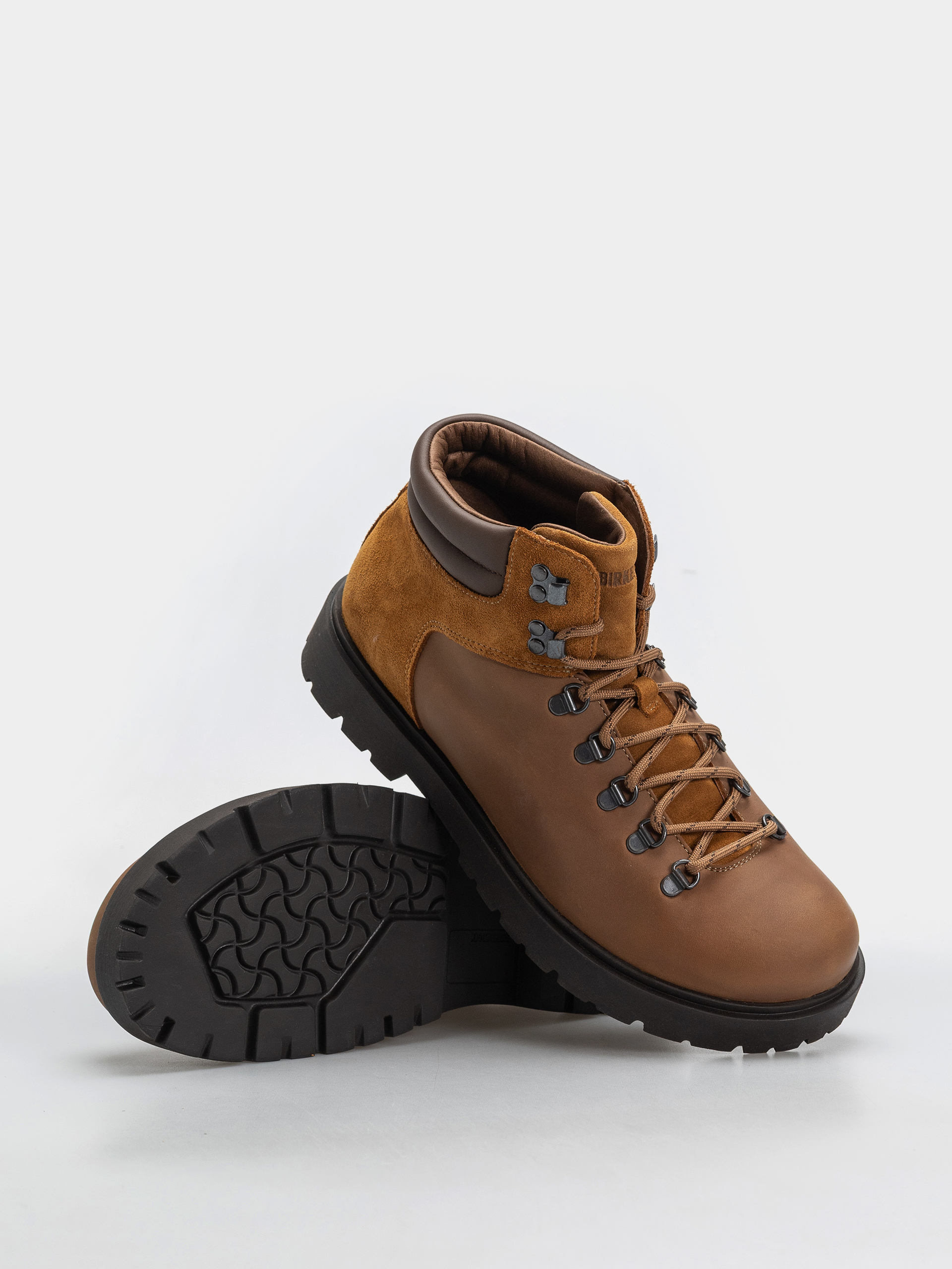 Pantofi Birkenstock Jackson 2.0 Nubuck Suede Leather Regular (cognac)
