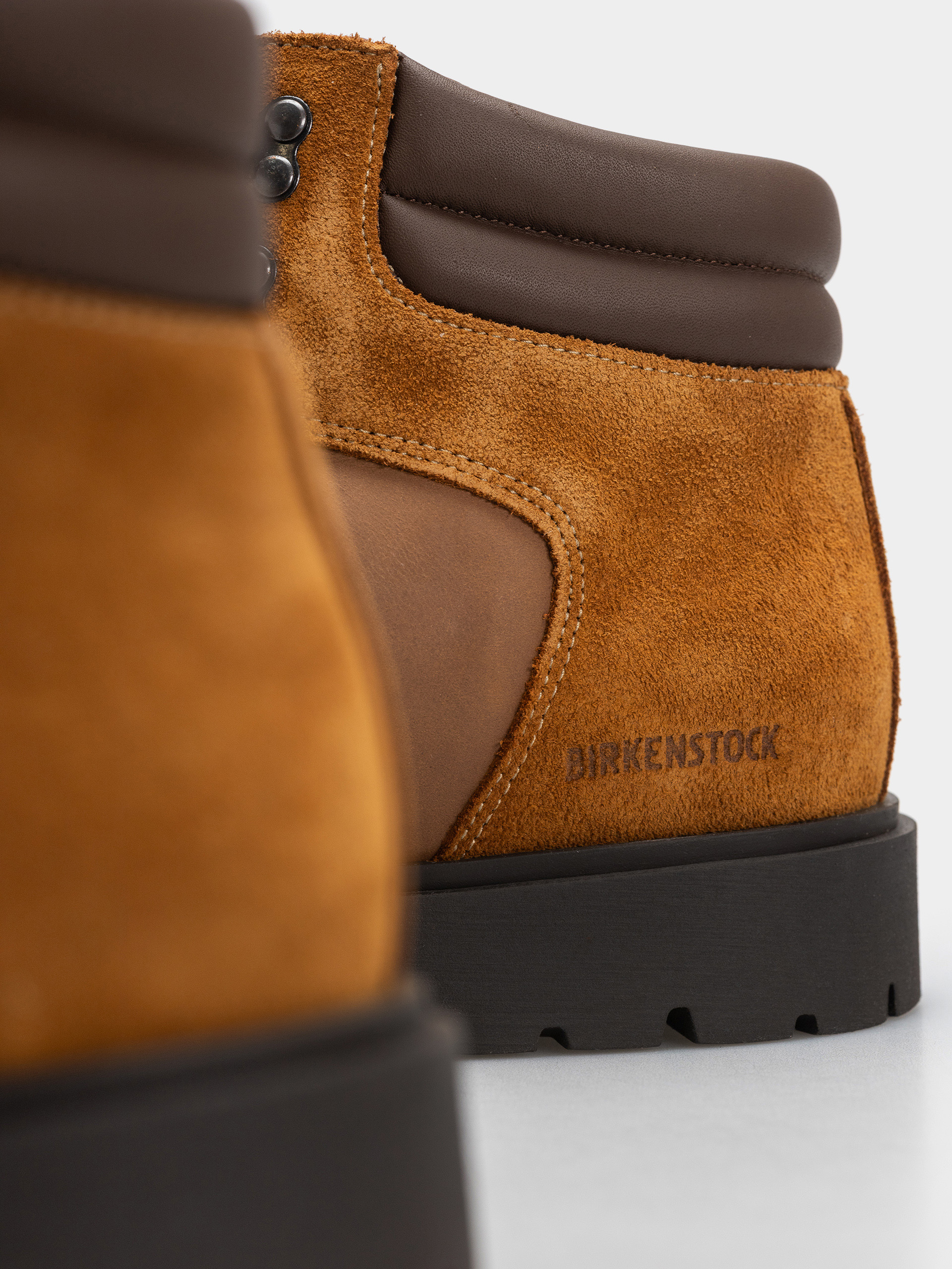 Pantofi Birkenstock Jackson 2.0 Nubuck Suede Leather Regular (cognac)