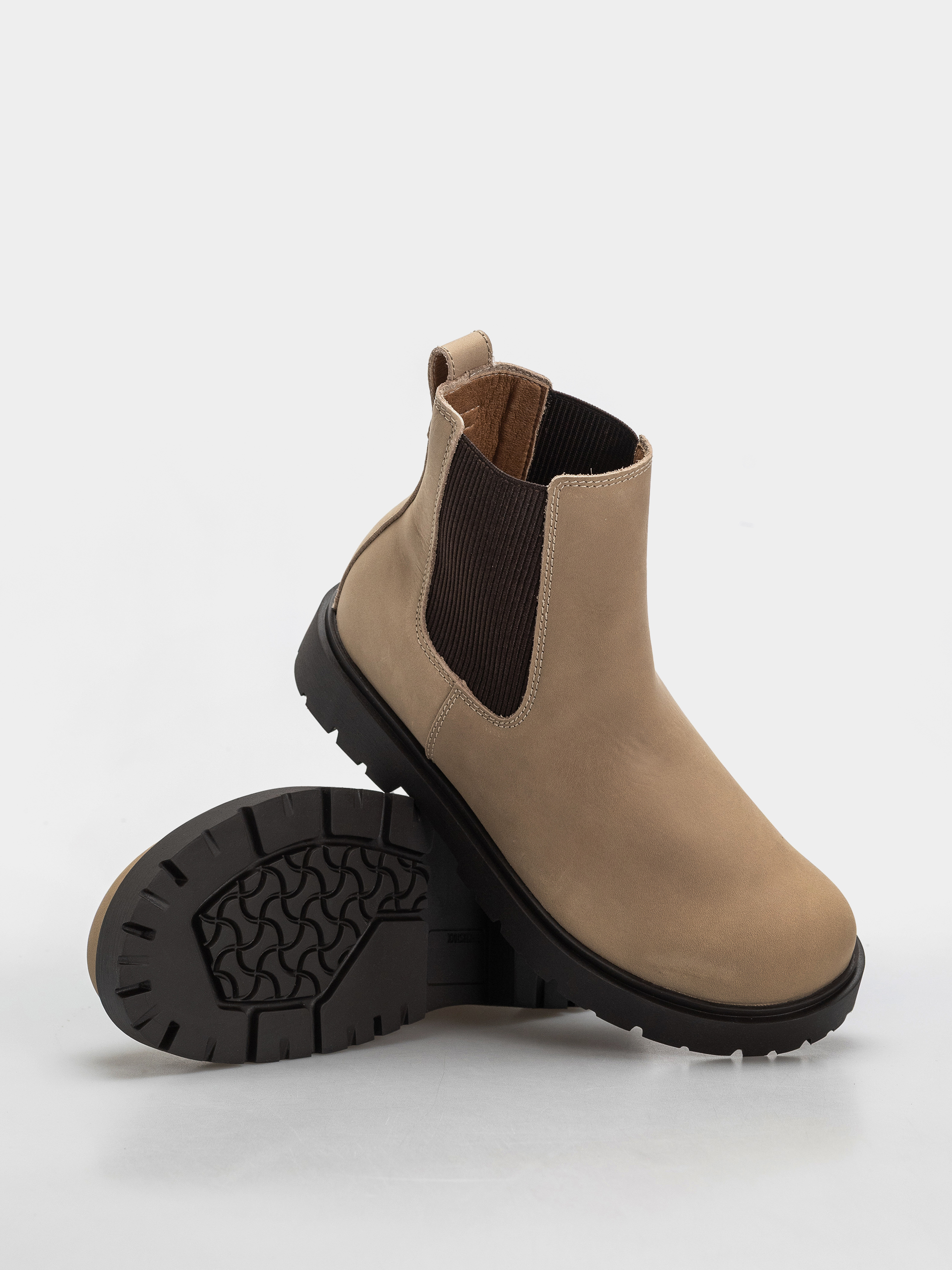 Pantofi Birkenstock Highwood Oiled Leather Narrow (tobacco brown)