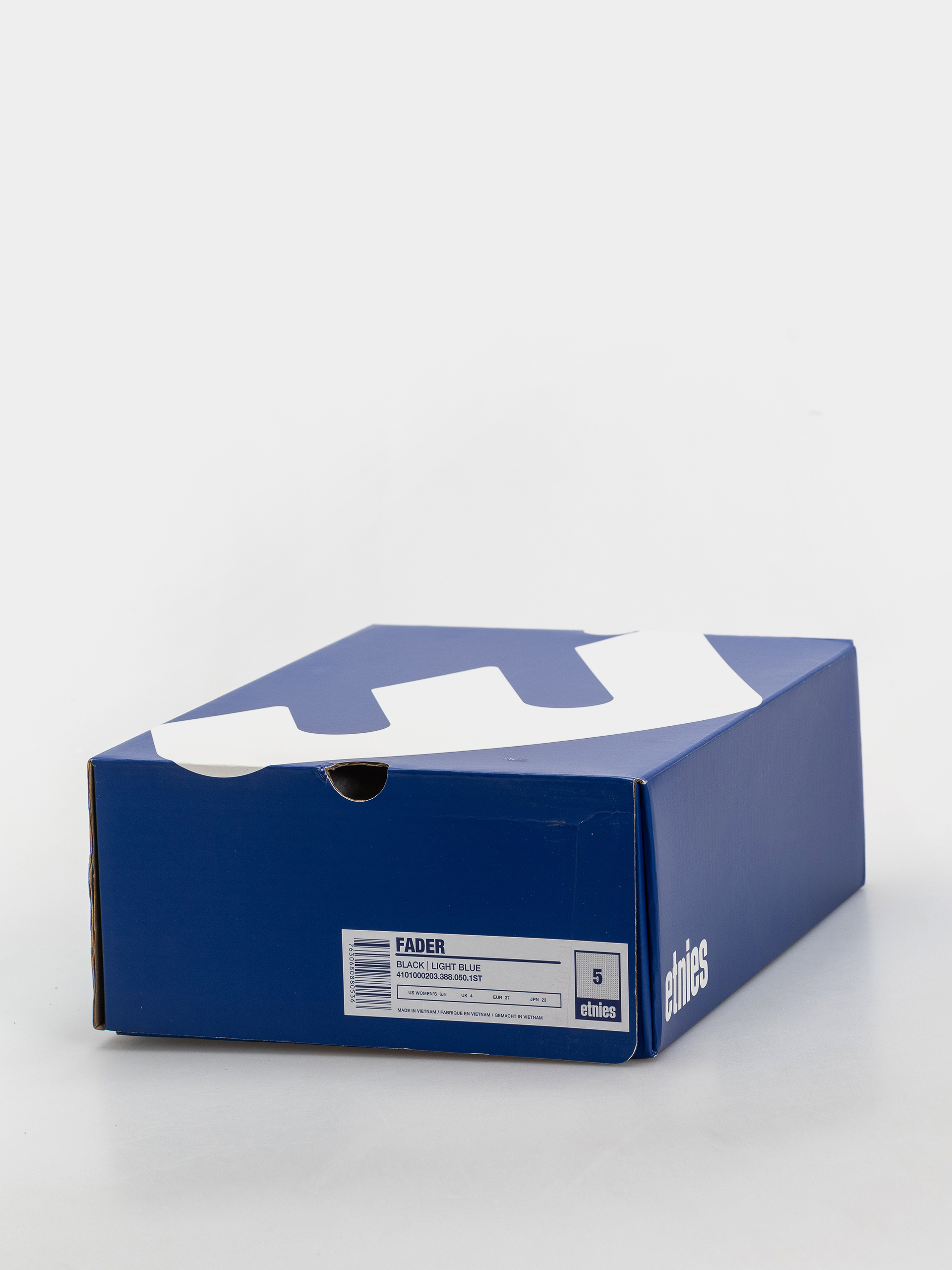 Pantofi Etnies Fader (black/light blue)