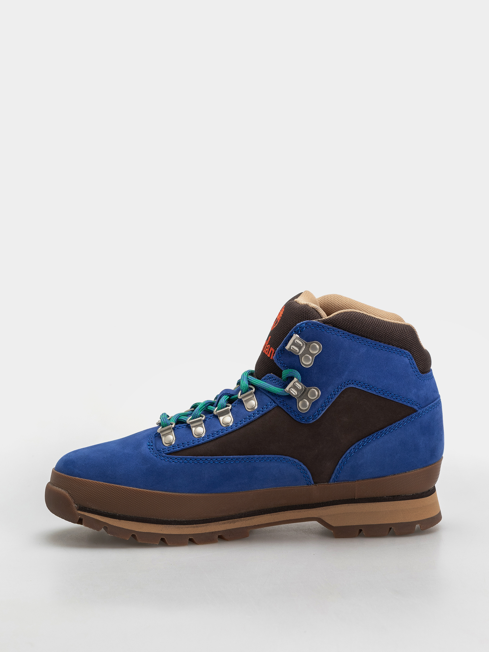 Pantofi de iarnă Timberland Euro Hiker Mid (bright blue nubuck)