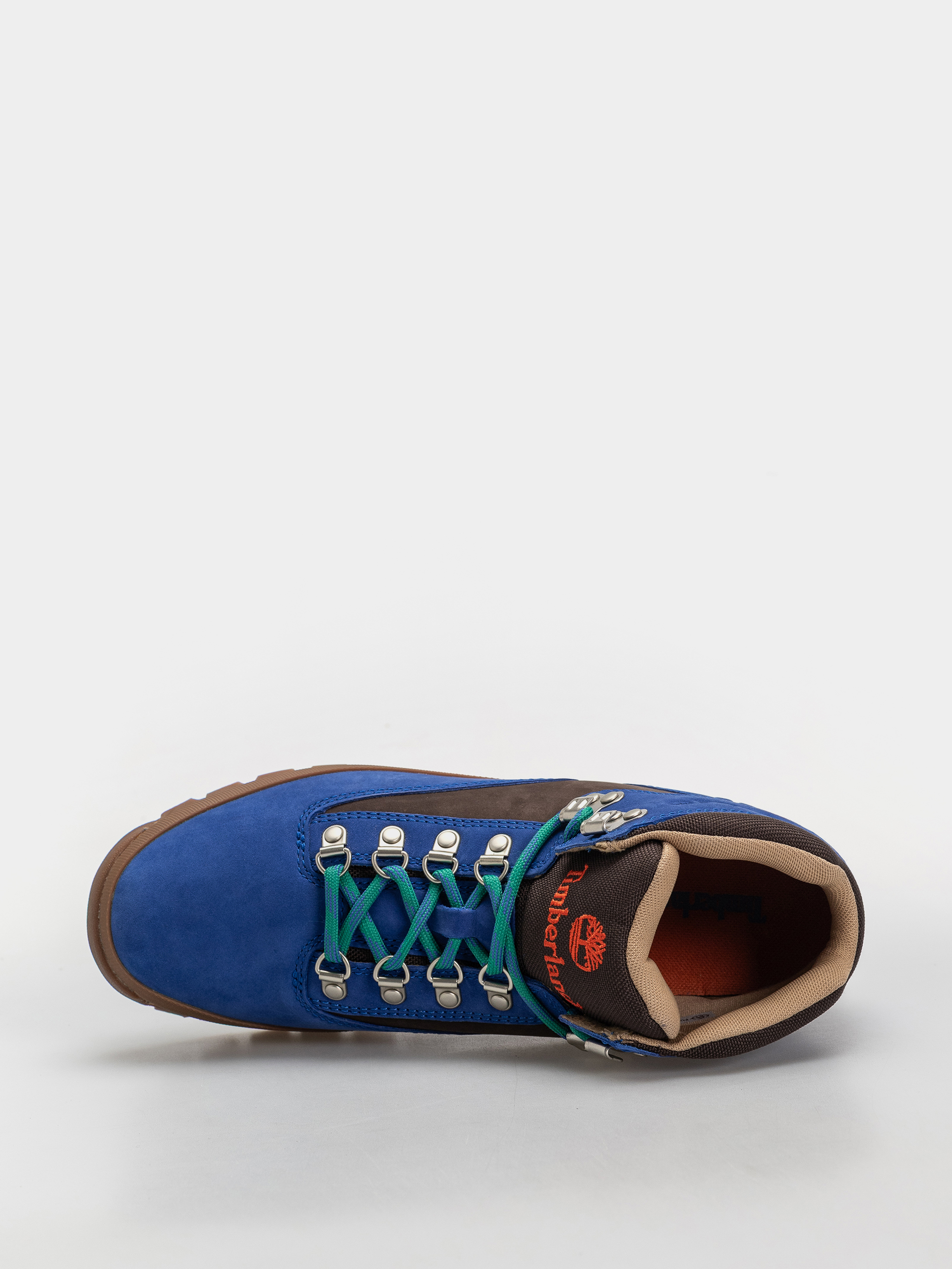 Pantofi de iarnă Timberland Euro Hiker Mid (bright blue nubuck)