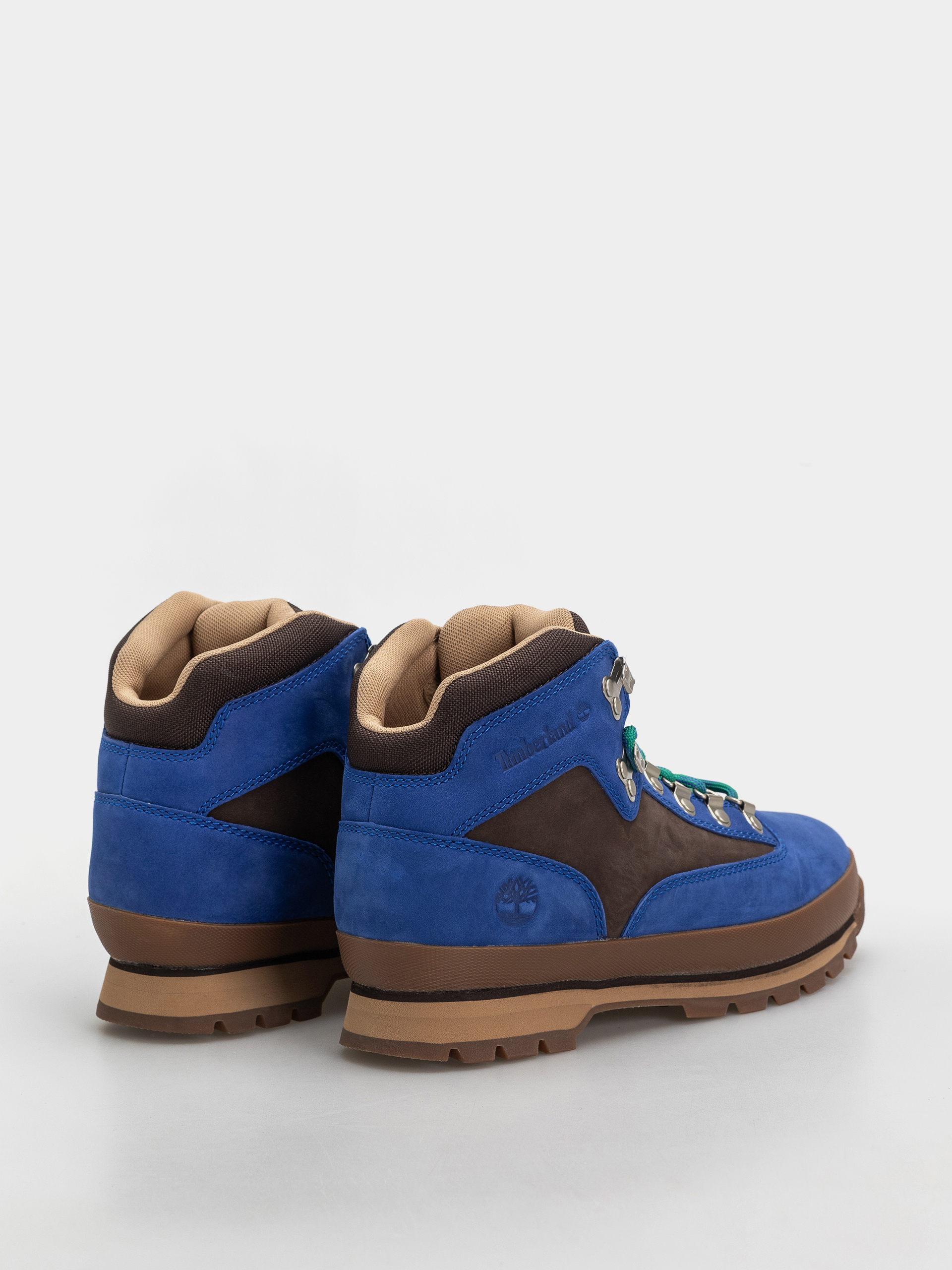 Pantofi de iarnă Timberland Euro Hiker Mid (bright blue nubuck)