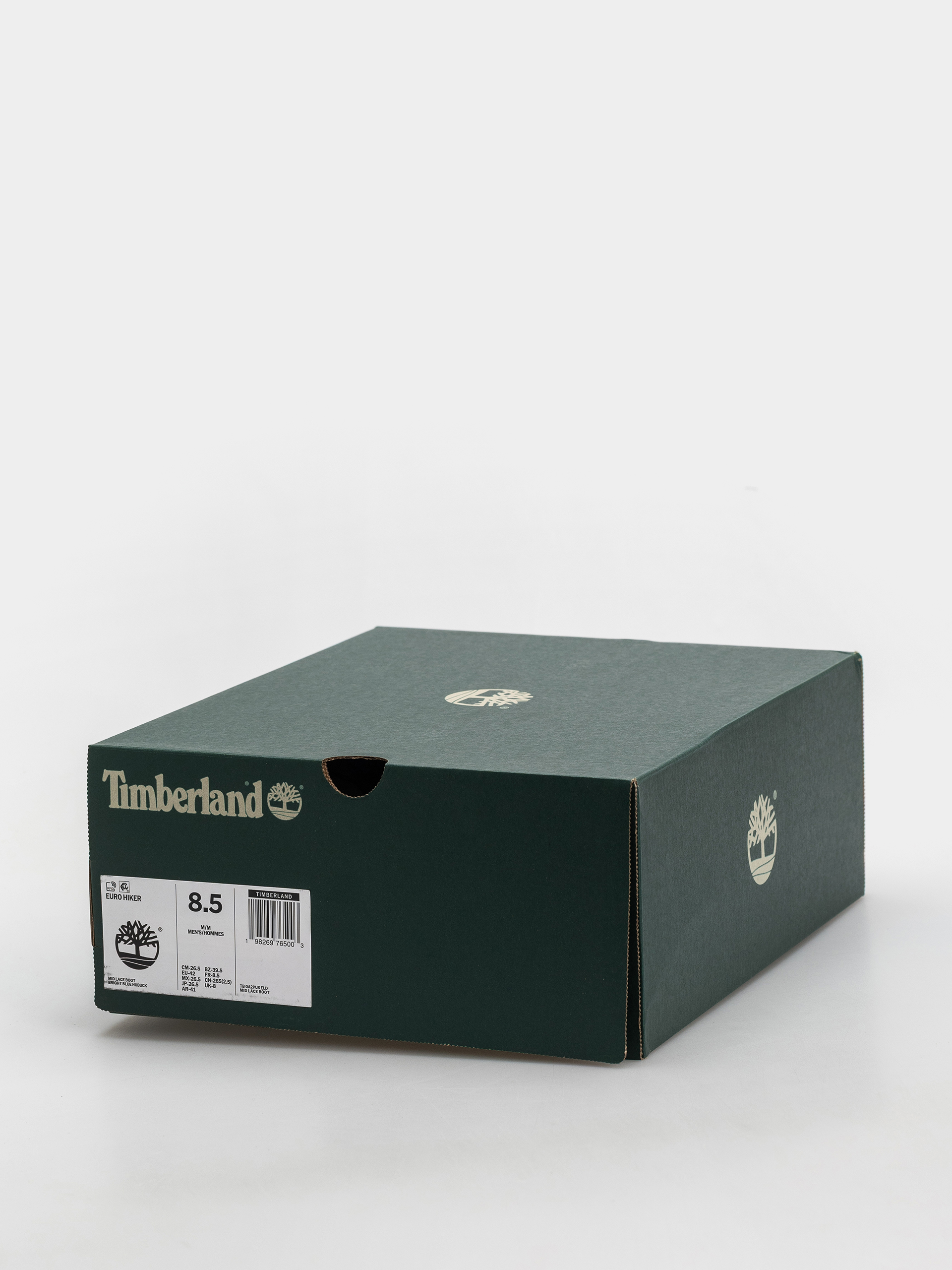 Pantofi de iarnă Timberland Euro Hiker Mid (bright blue nubuck)