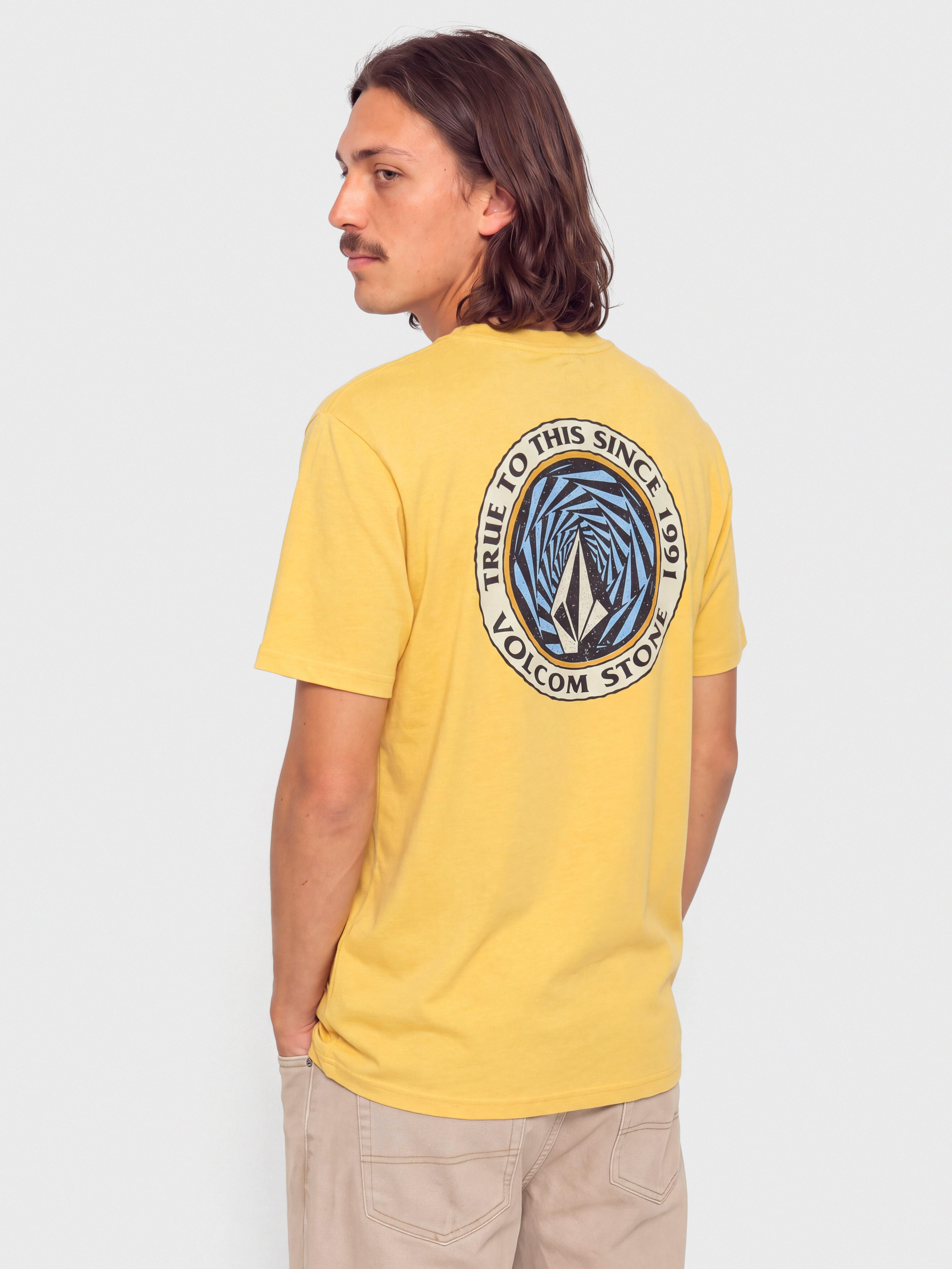 Tricou Volcom Ringstone Hth (mustard)