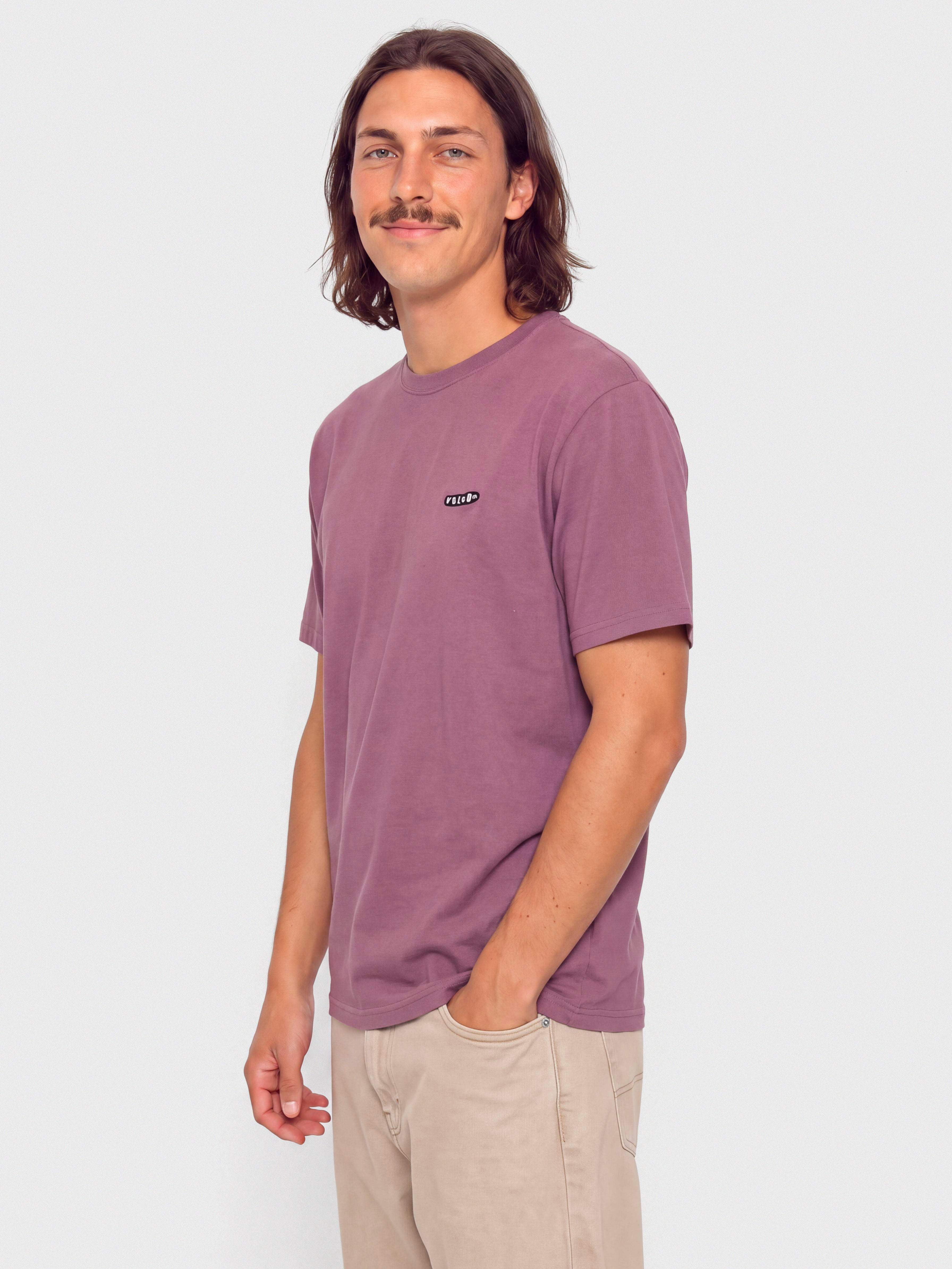 Tricou Volcom Pistol Stone (orchid)