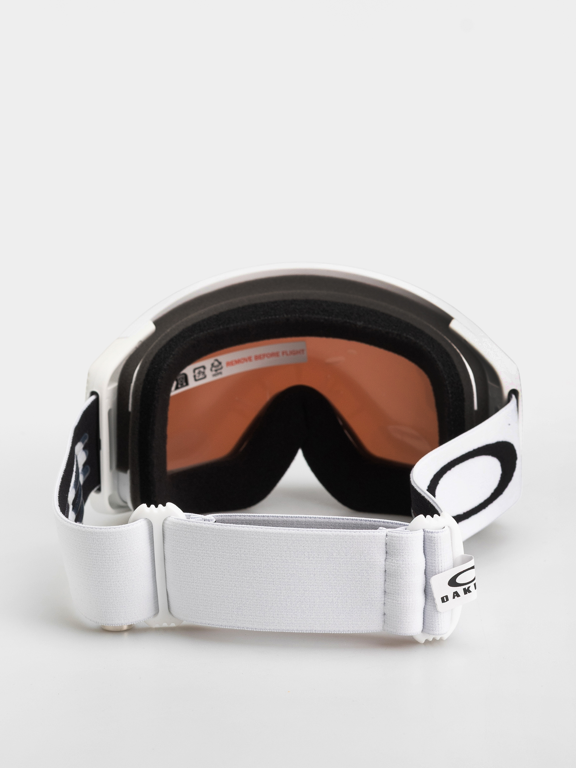 Ochelari pentru snowboard Oakley Flight Tracker M (matte white/prizm snow sapphire irid)