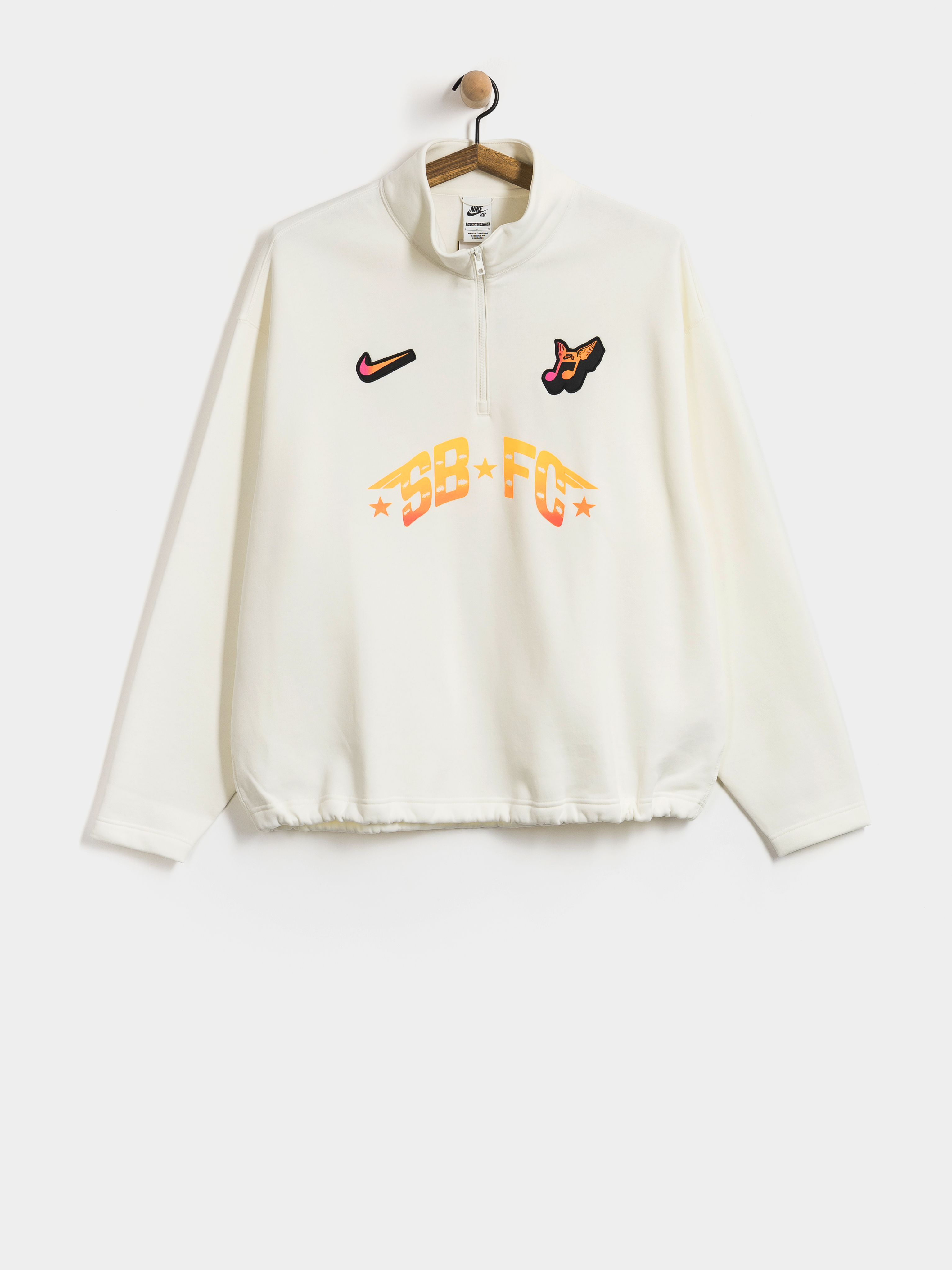 Hanorac Nike SB Half Zip Crew BB (sail)