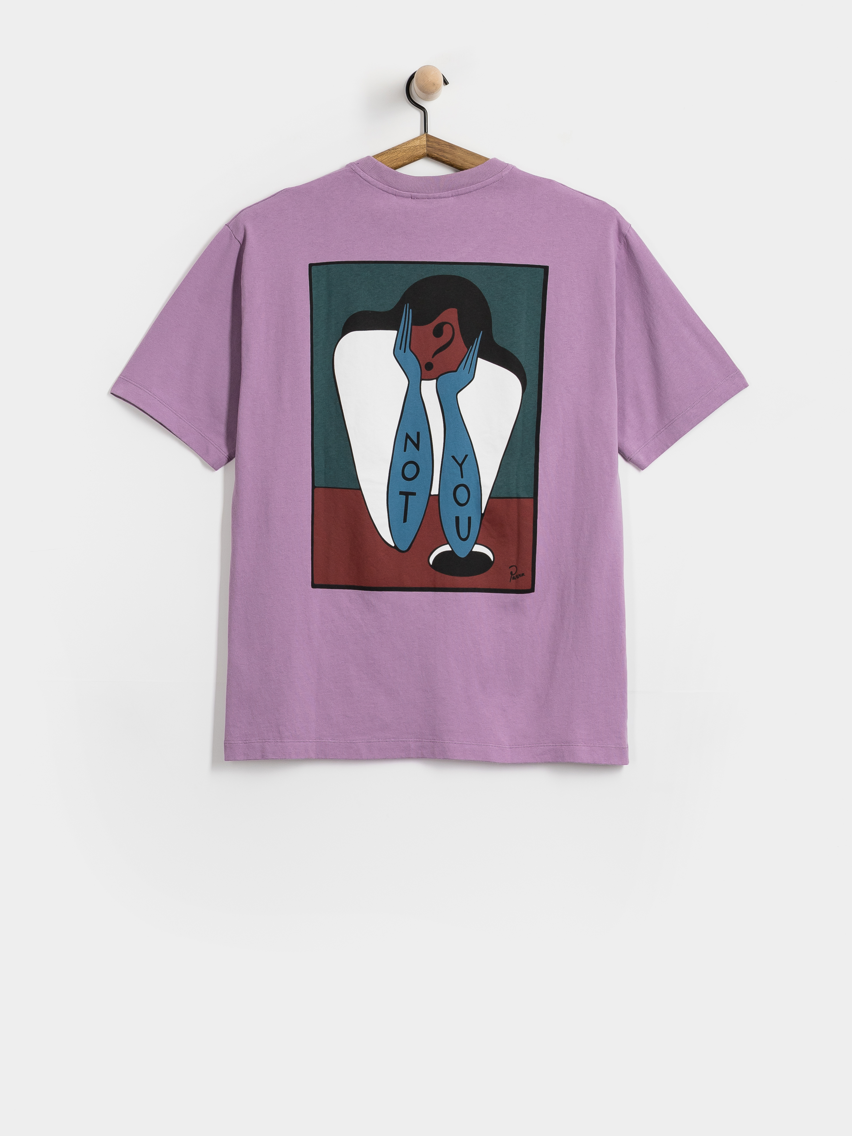 Tricou by Parra Not You (purple)