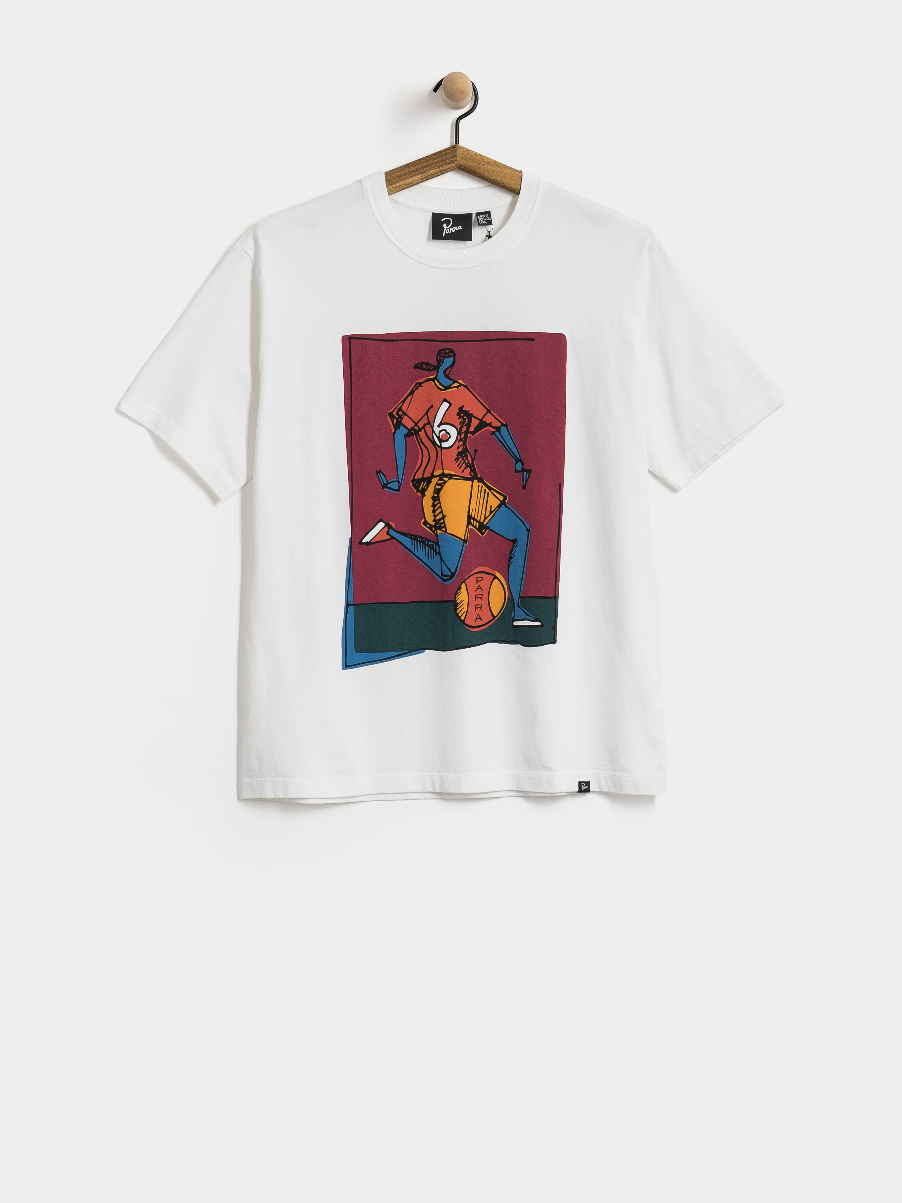 Tricou by Parra Kicked Around (white)