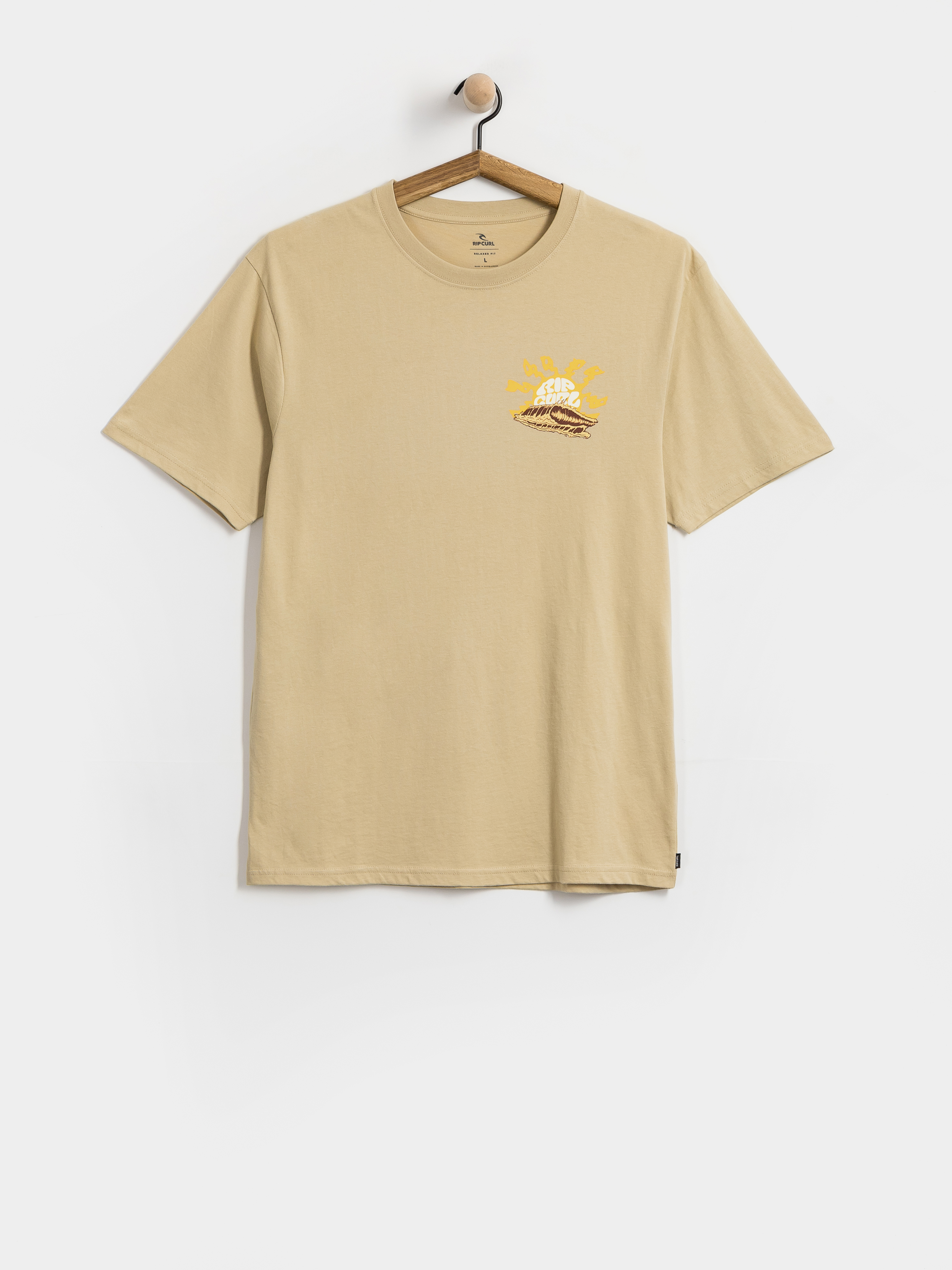 Tricou Rip Curl Surf Trip (khaki sand)