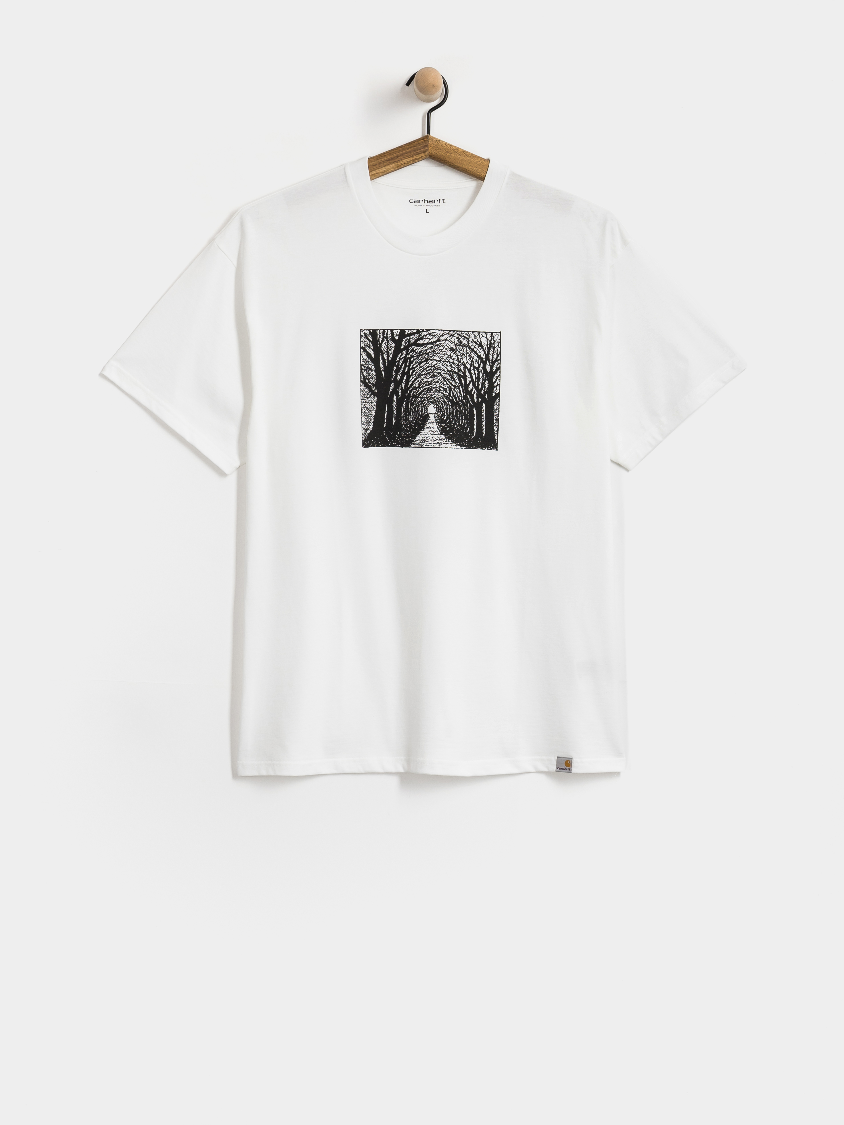 Tricou Carhartt WIP Avenue (white)
