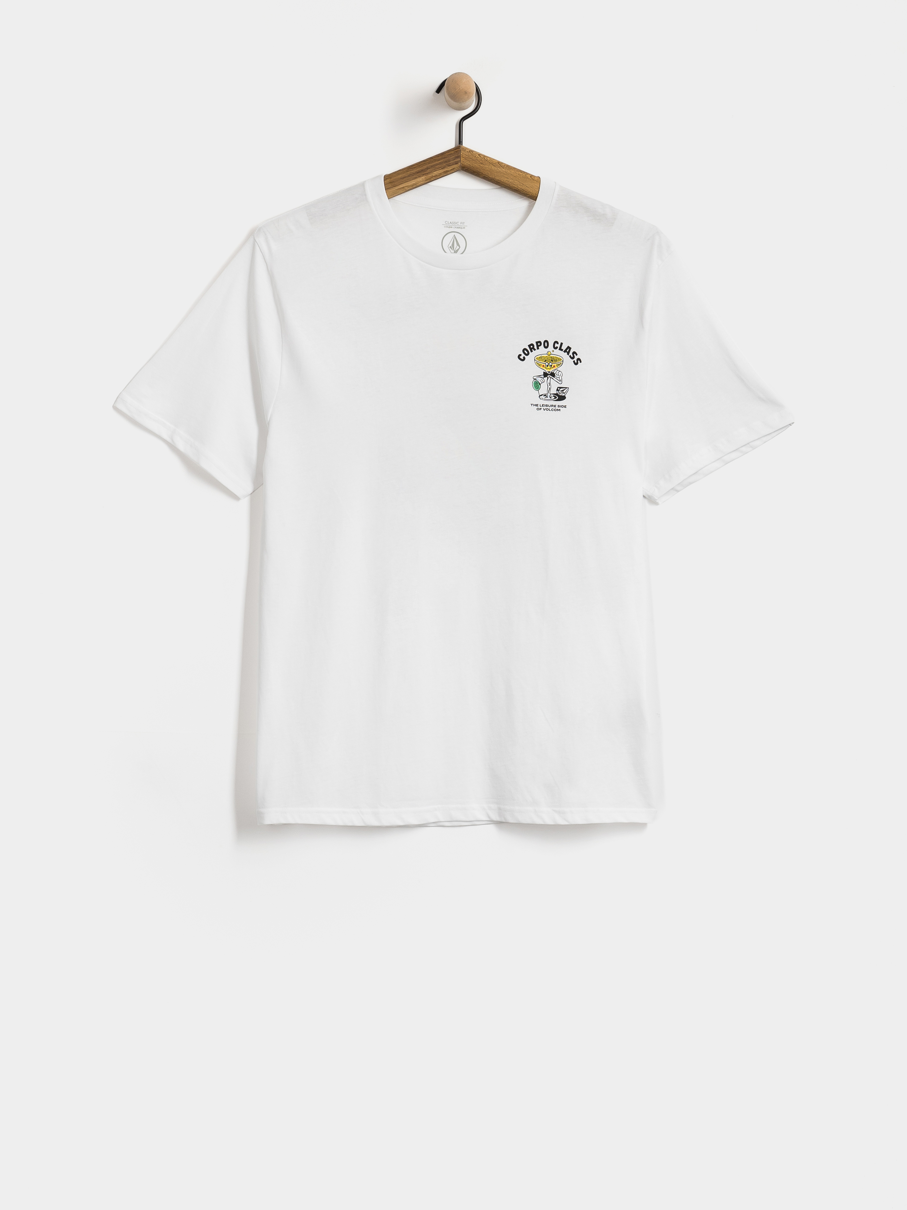 Tricou Volcom Corpo Class Bsc (white)