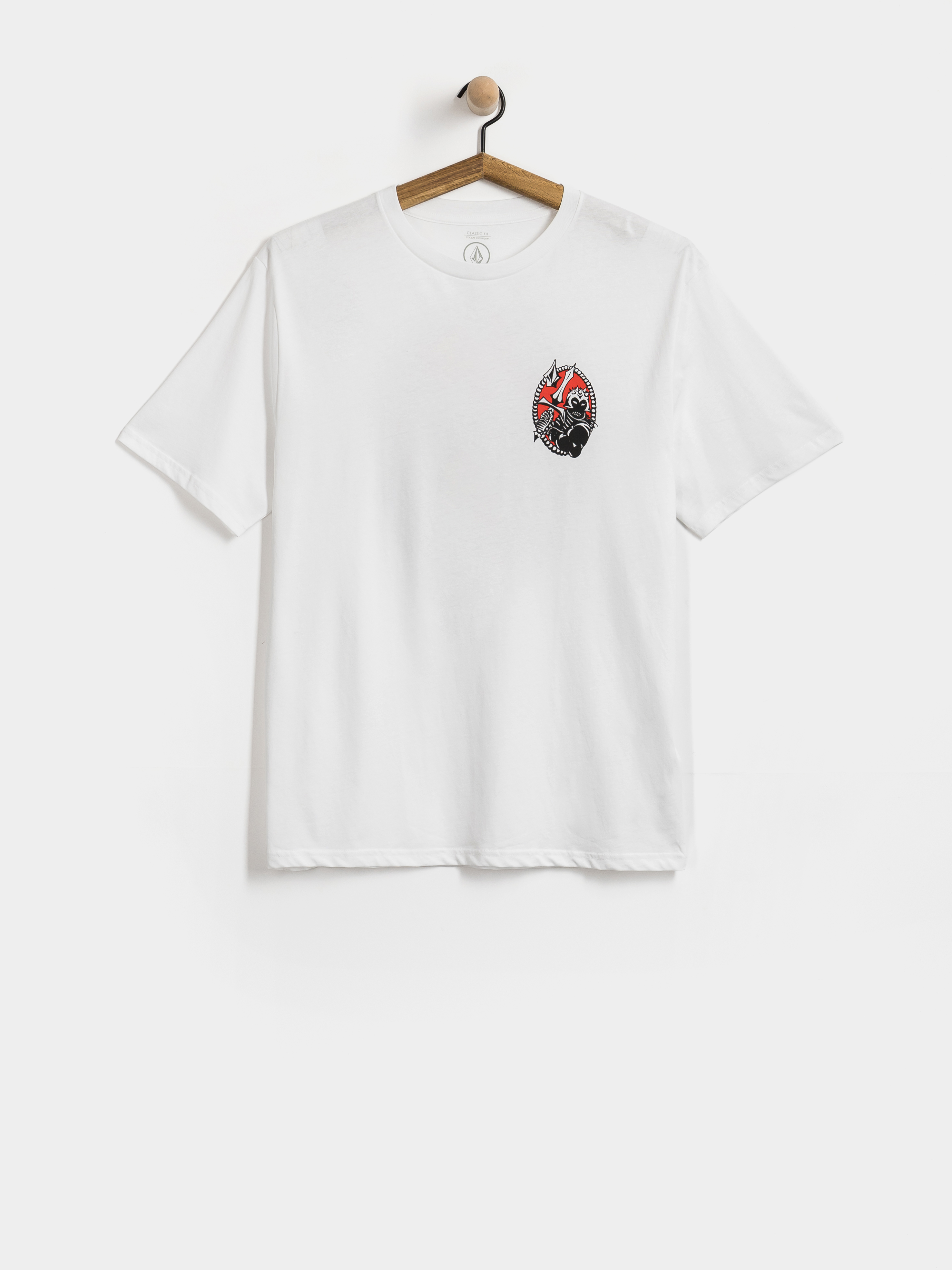 Tricou Volcom For The Stone Bsc (white)