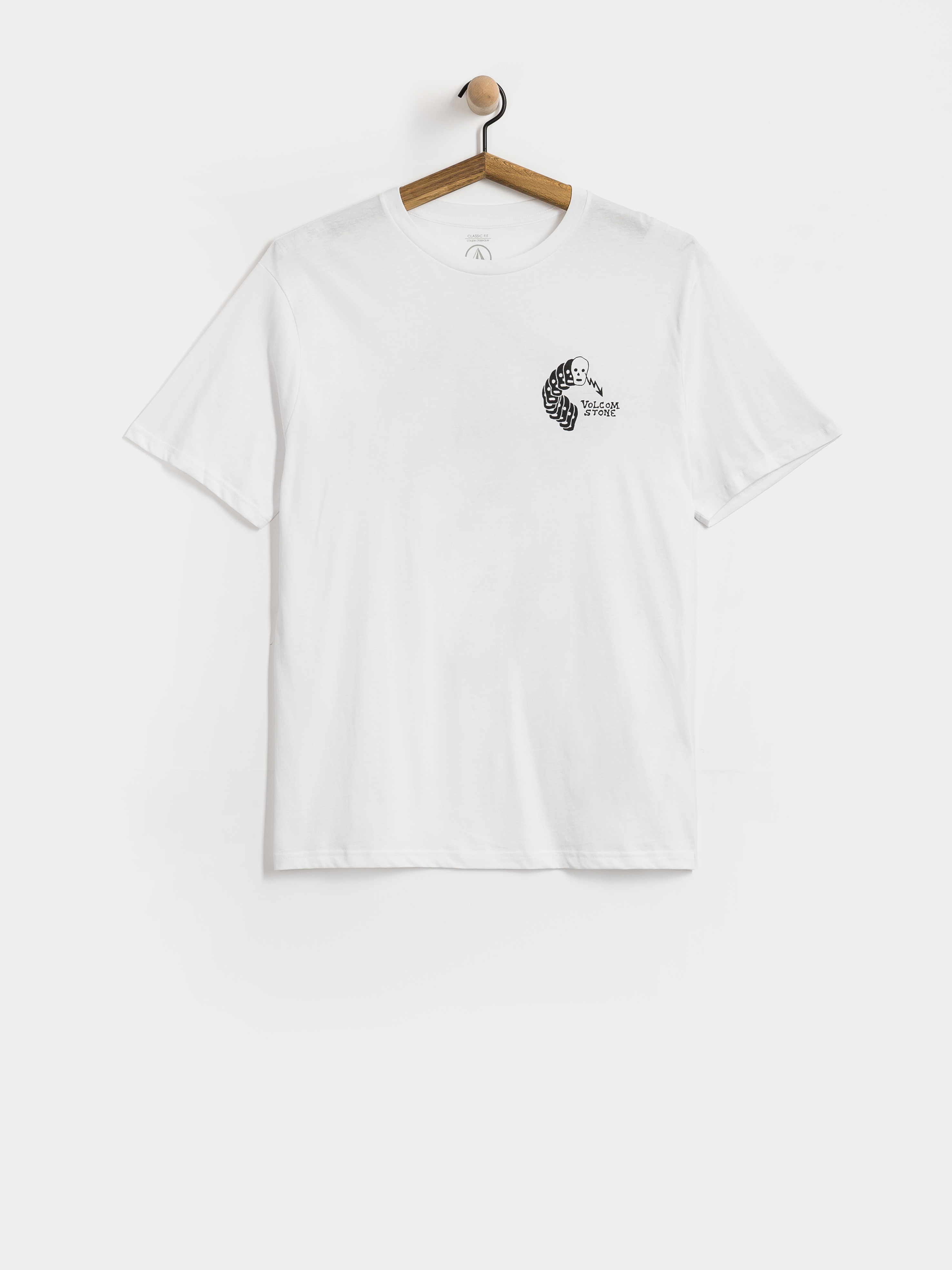 Tricou Volcom Felix Skull Bsc (white)