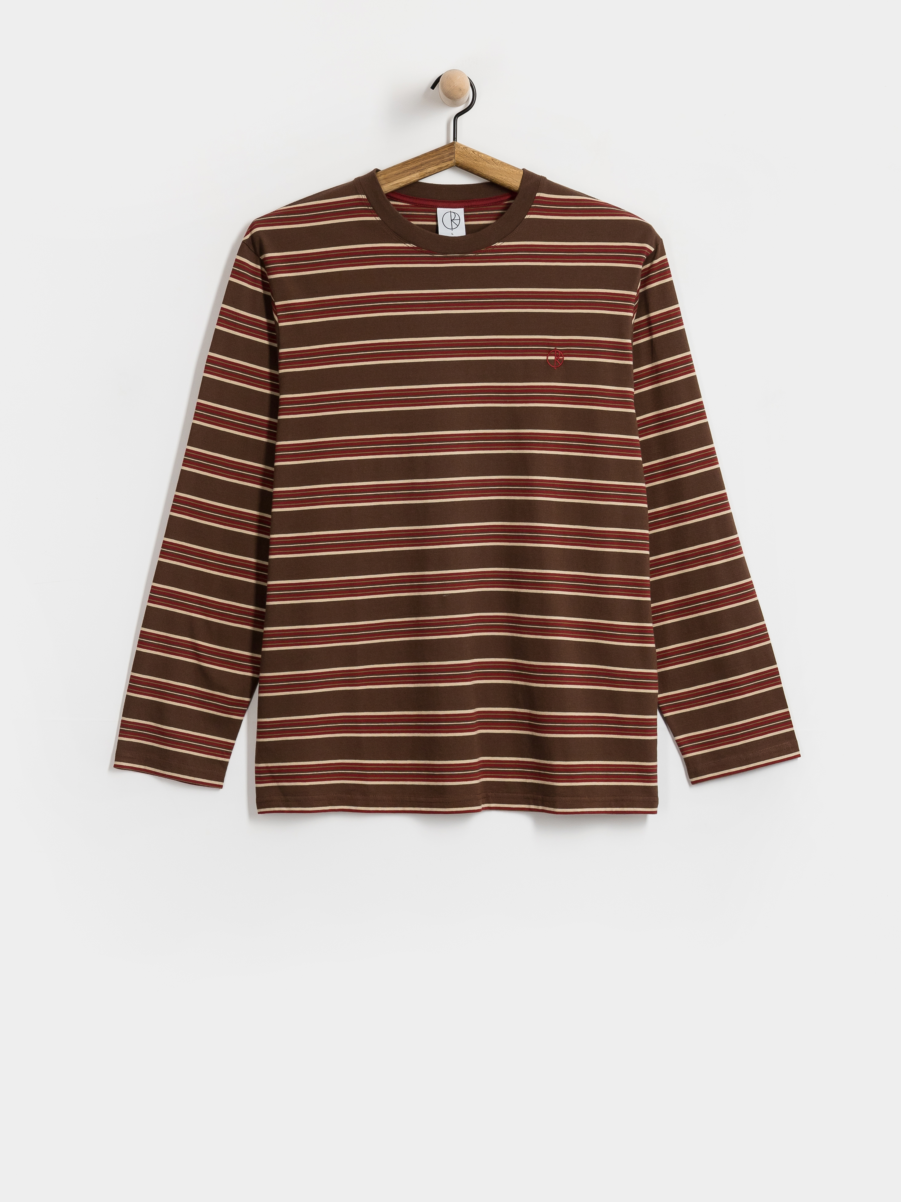 Longsleeve Polar Skate Steve (brown/red)