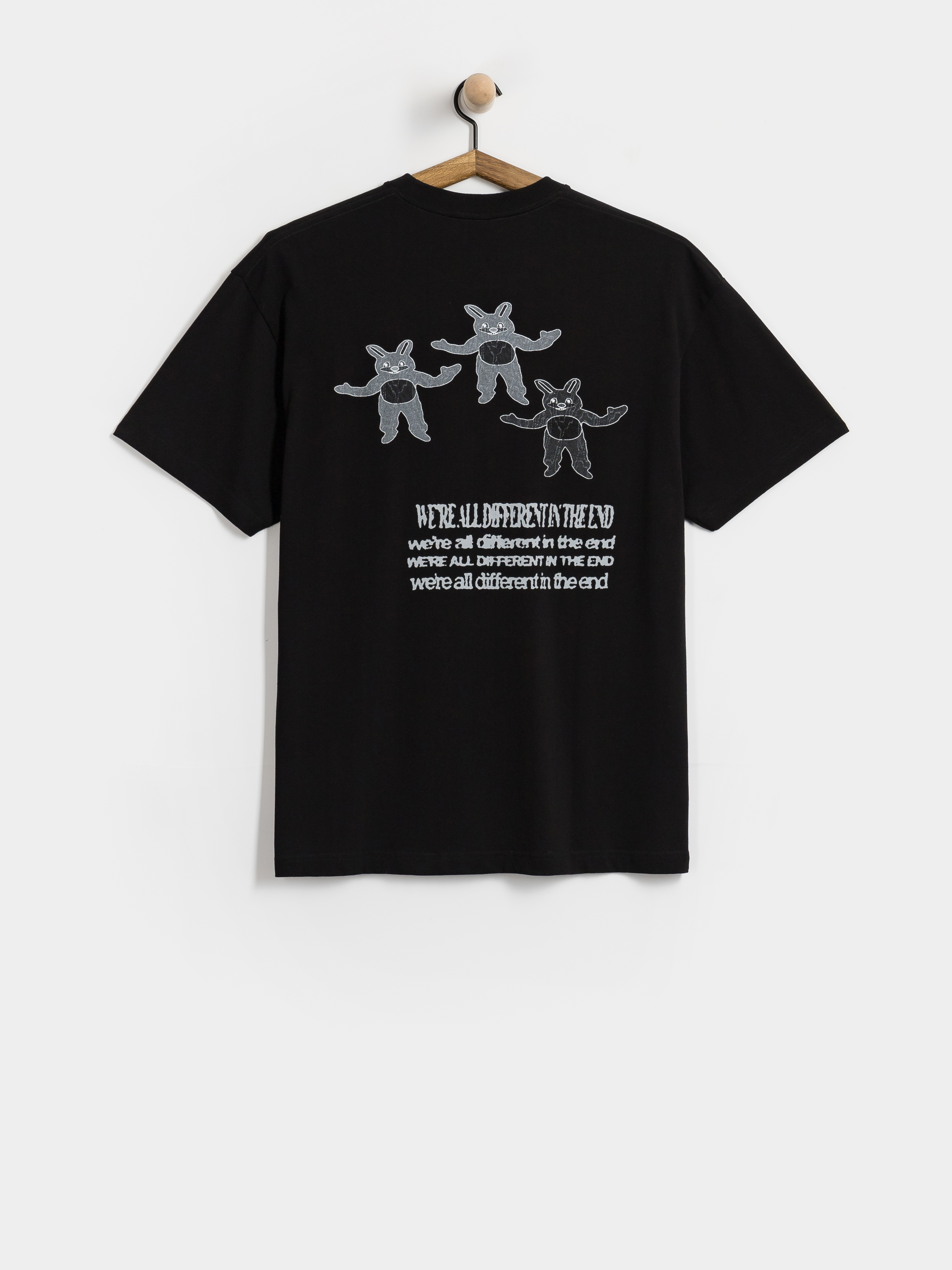 Tricou Polar Skate Different In The End (black)