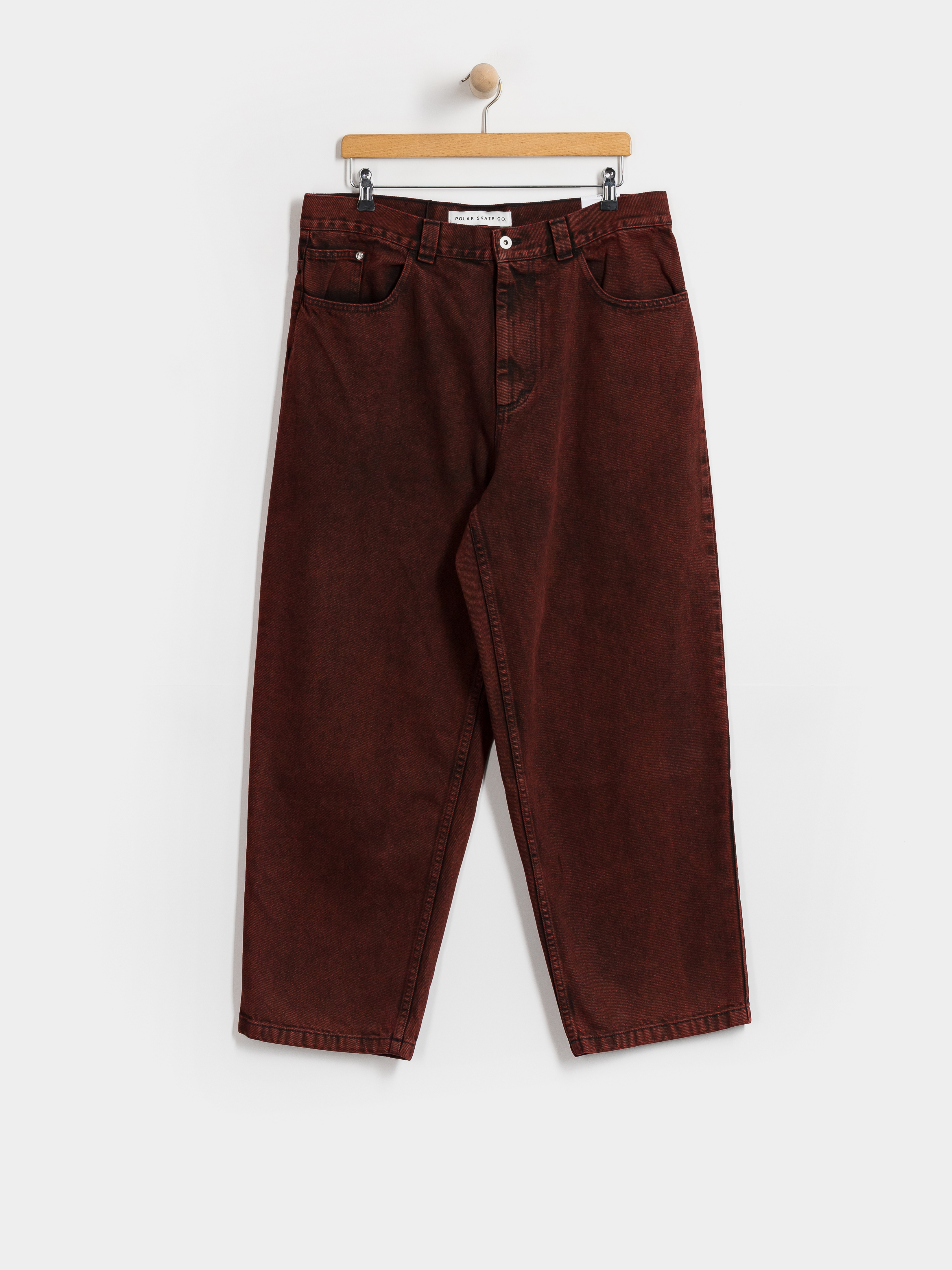 Pantaloni Polar Skate Big Boy Jeans (red black)