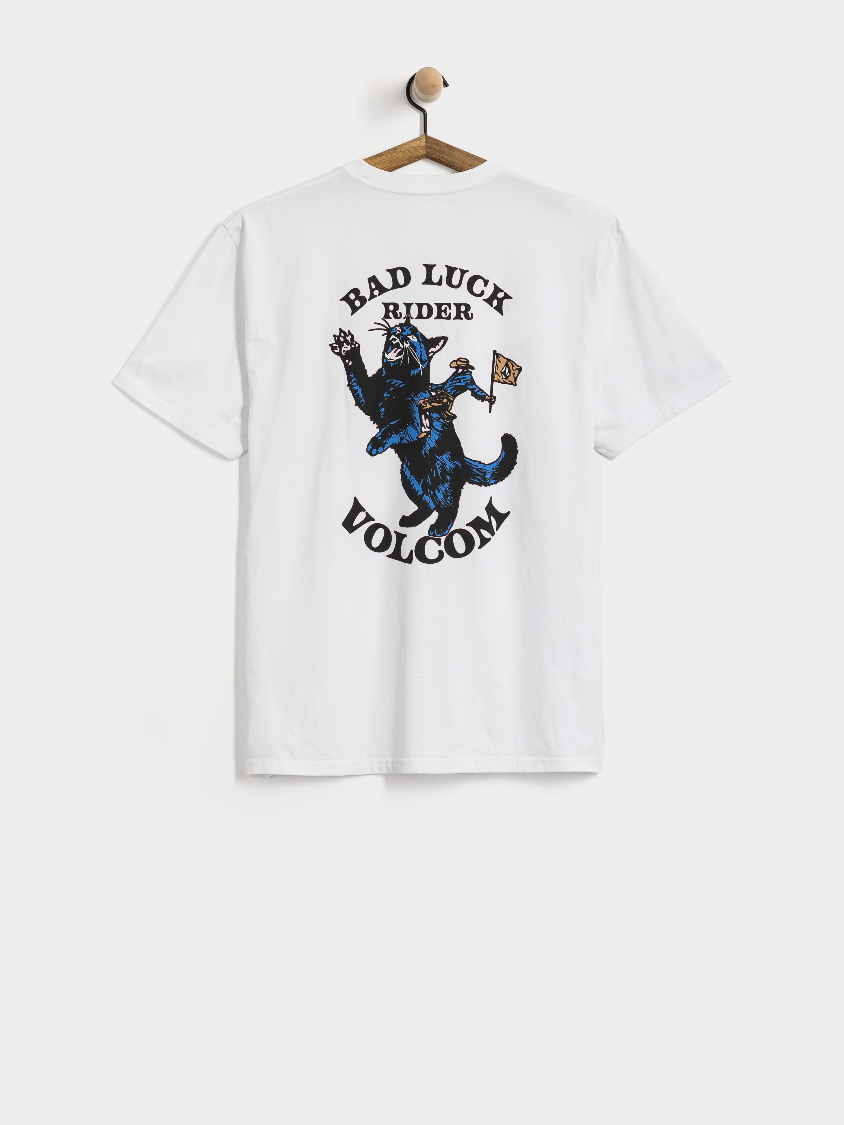 Tricou Volcom Bad Luck (white)