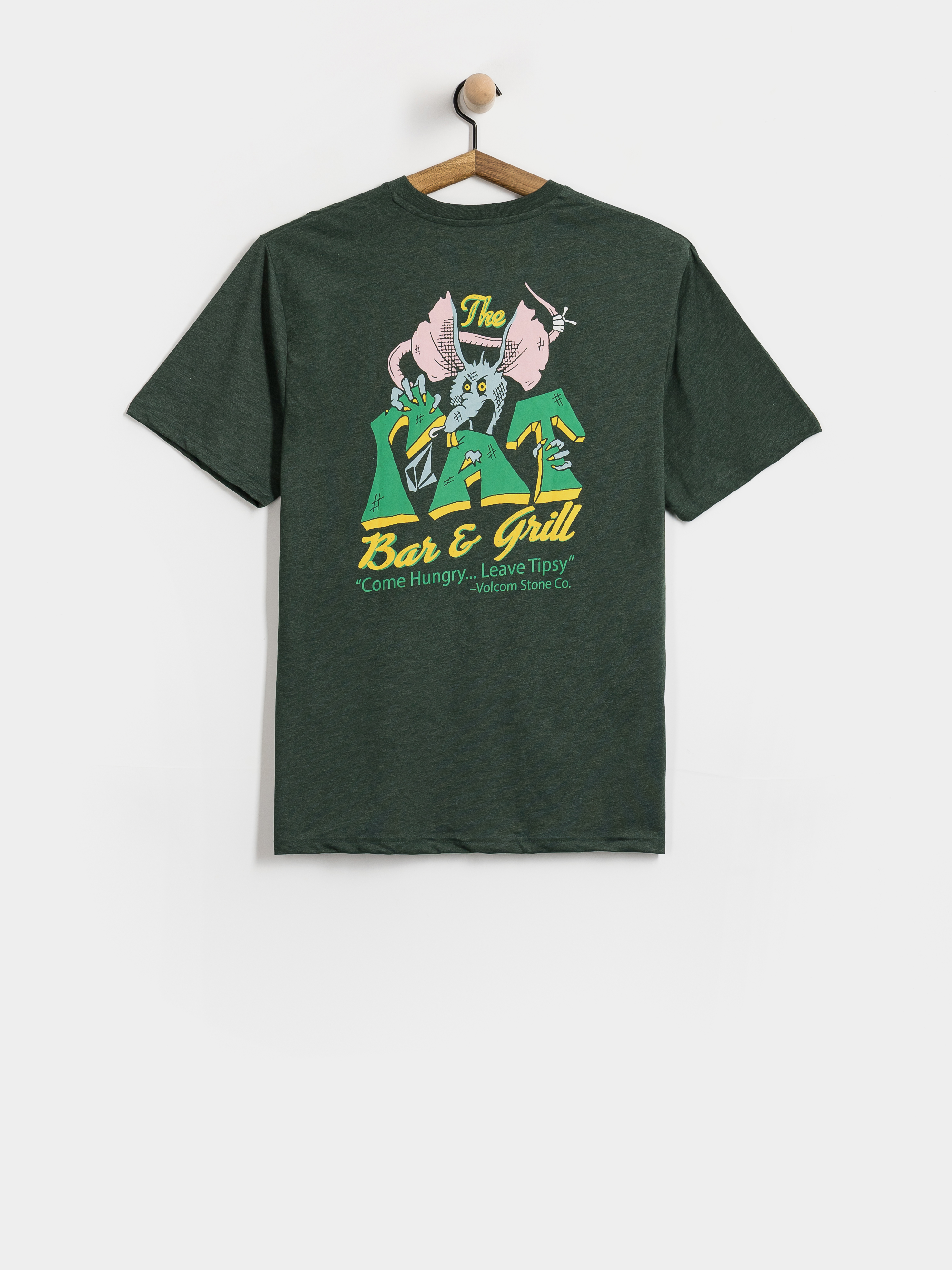 Tricou Volcom Tipsy Rat Hth (scarab)