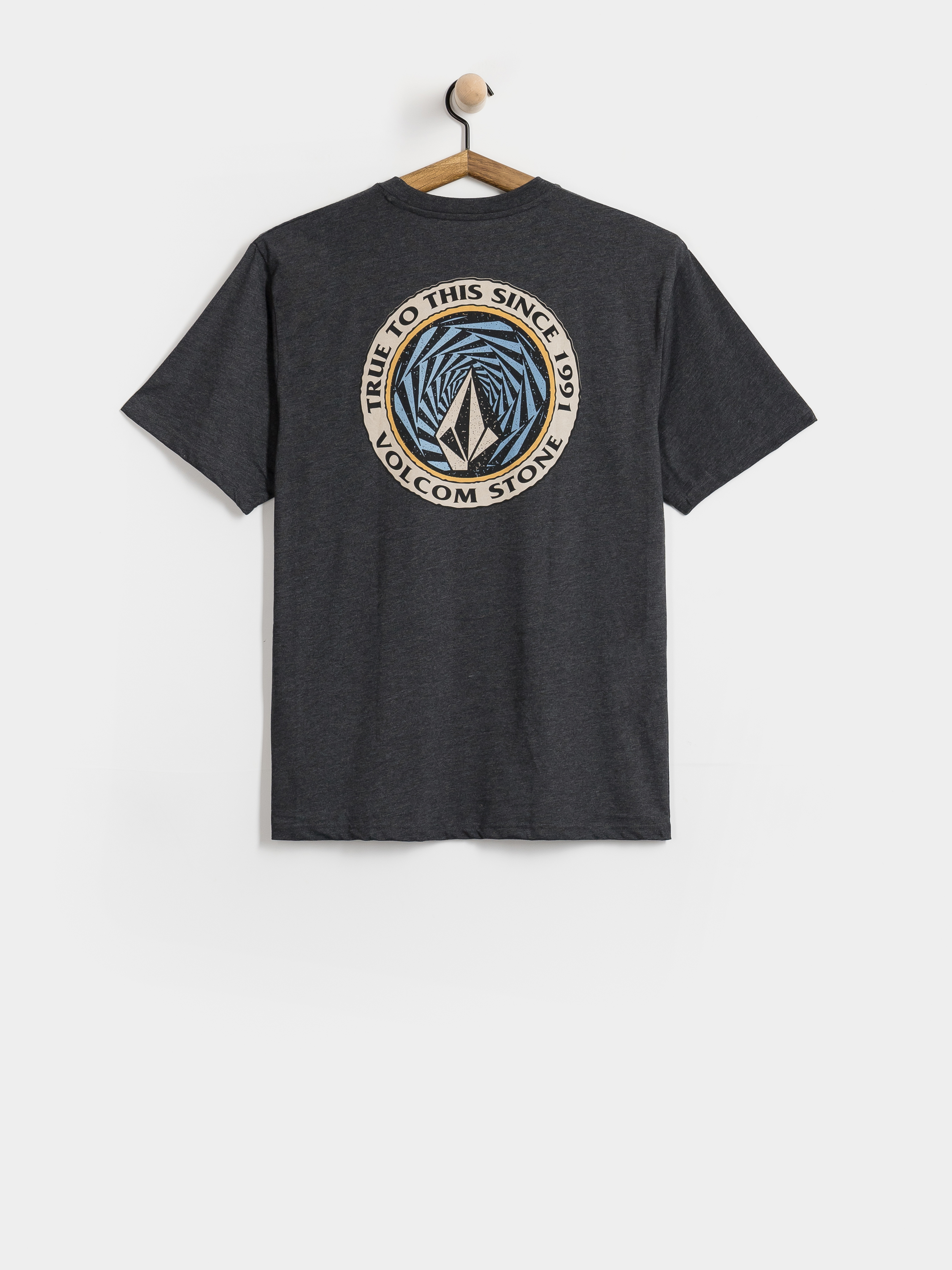 Tricou Volcom Ringstone Hth (heather black)