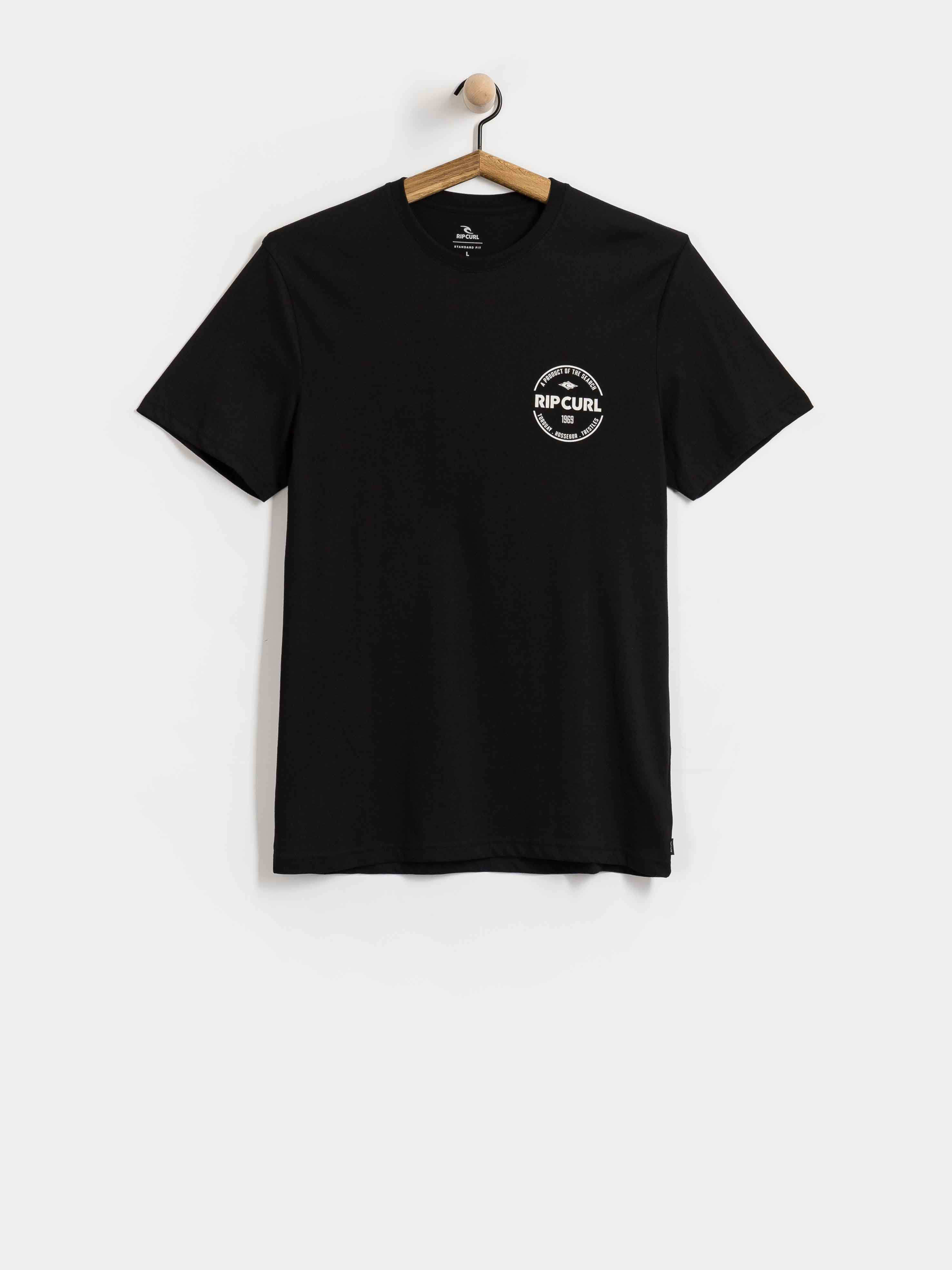 Tricou Rip Curl Staple (black)
