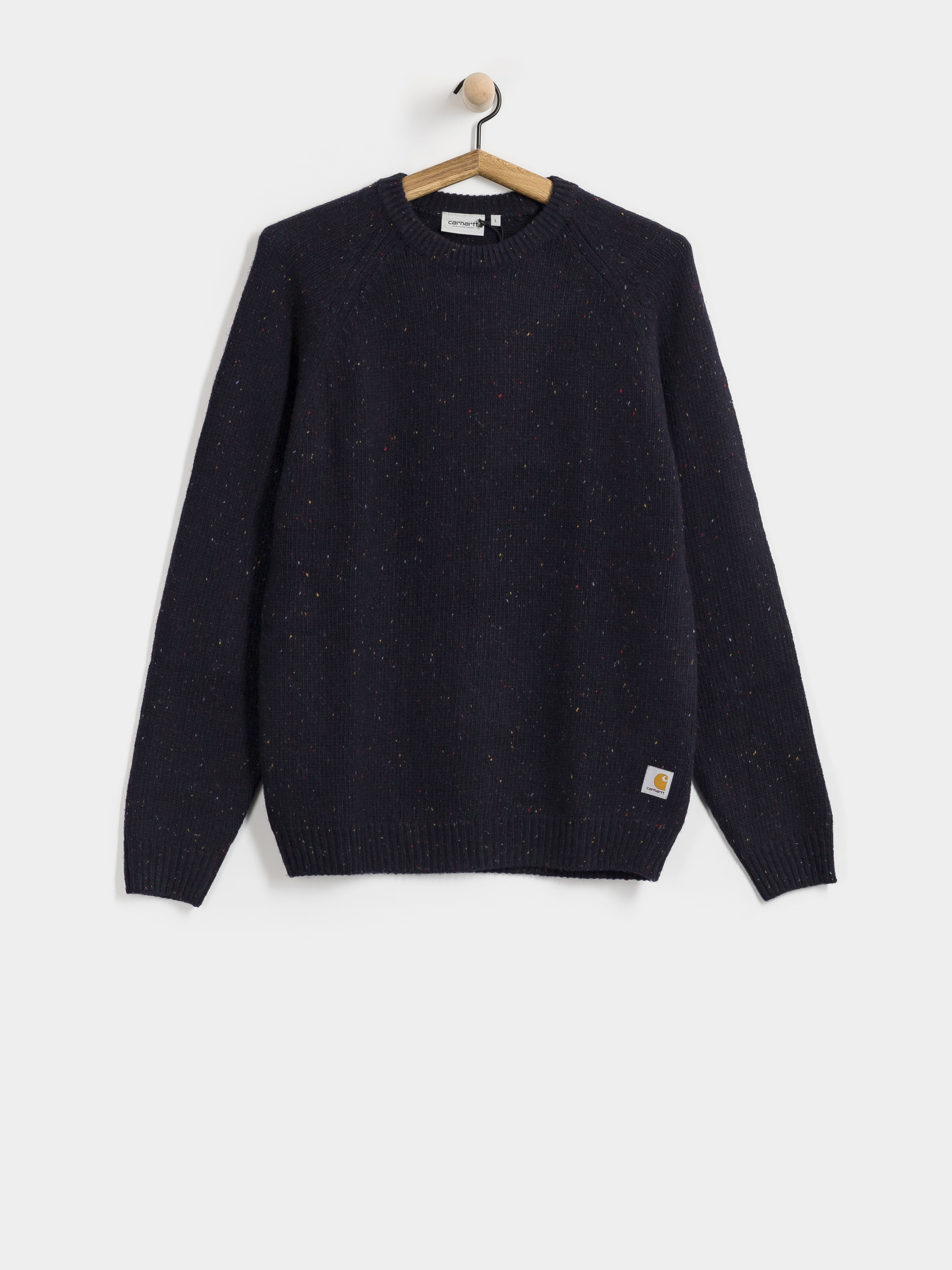 Pulover Carhartt WIP Anglistic (speckled dark navy)