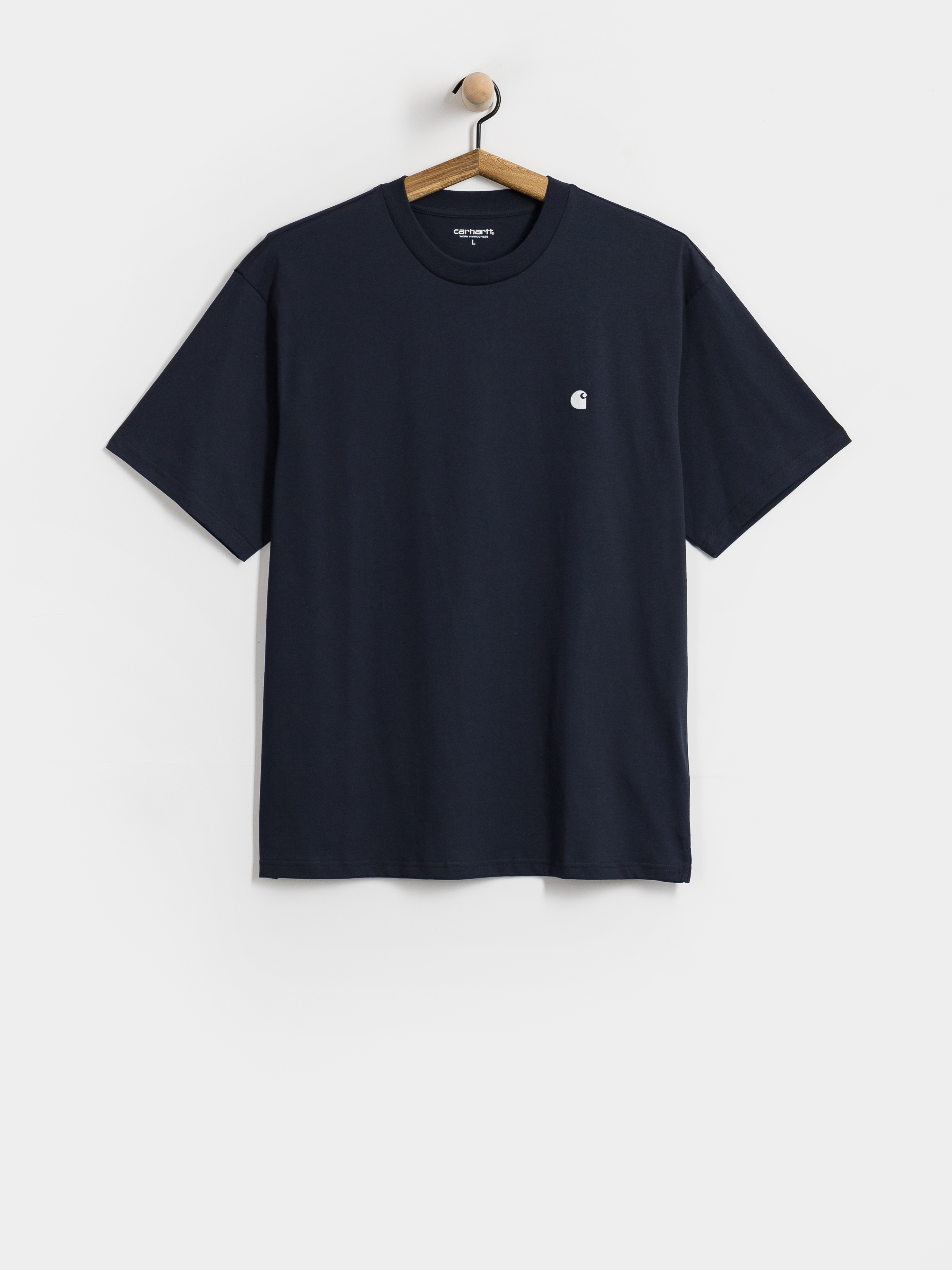 Tricou Carhartt WIP Madison (dark navy/white)