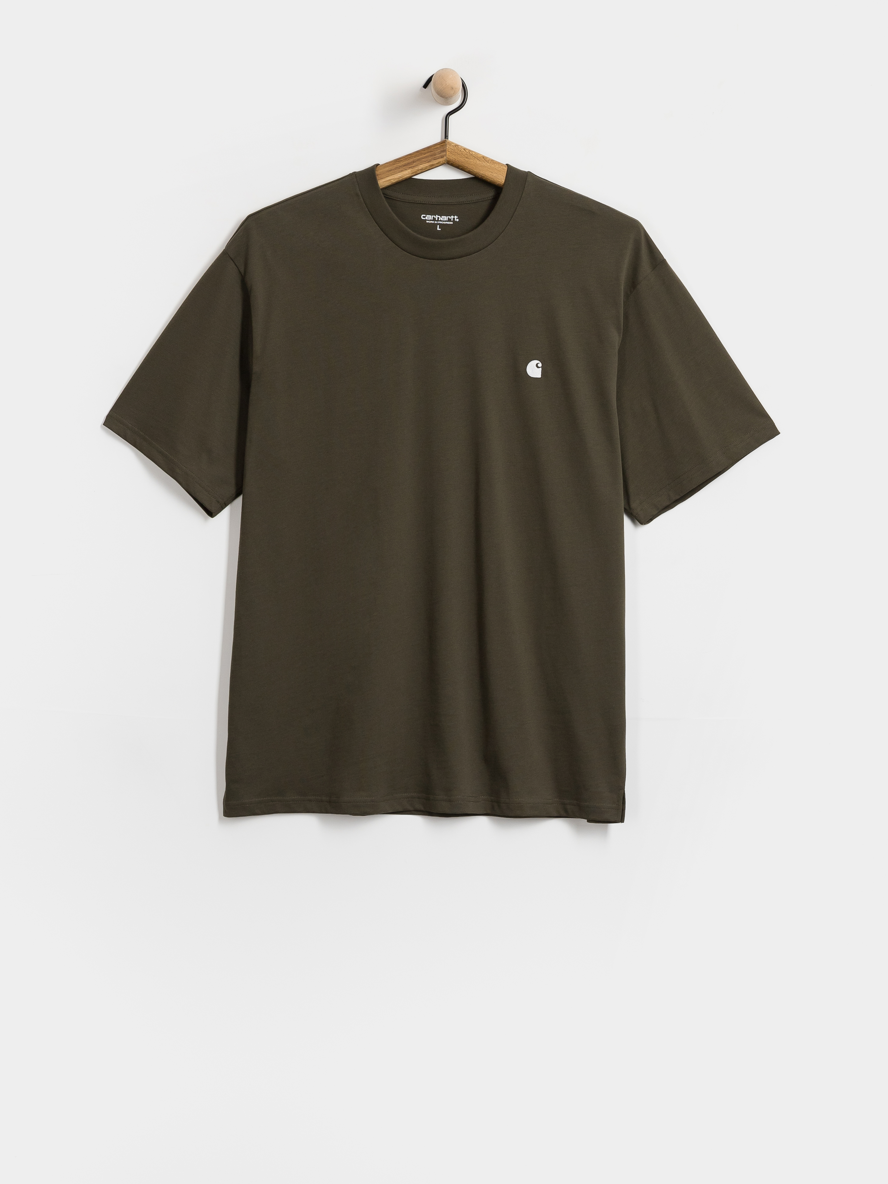 Tricou Carhartt WIP Madison (cypress/white)