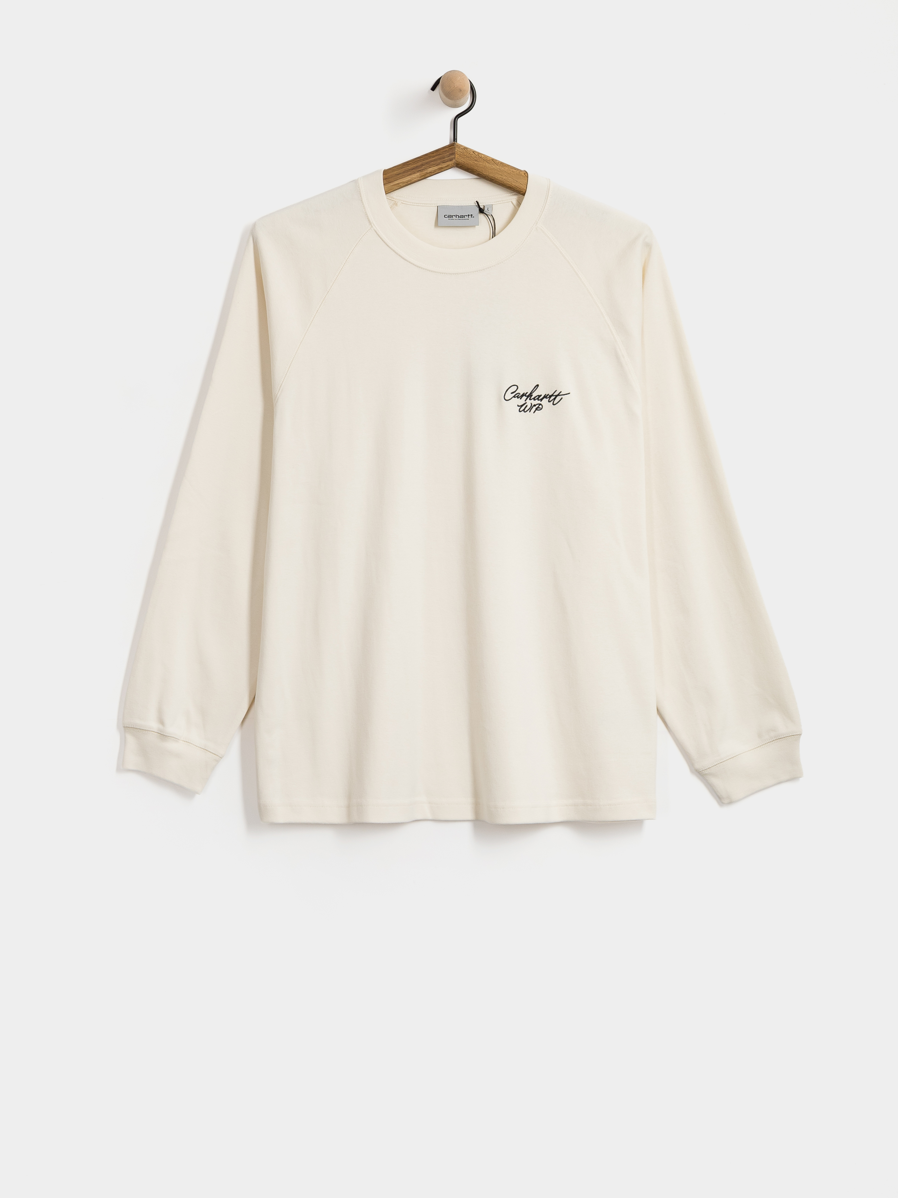 Longsleeve Carhartt WIP Signature Rib (wax/black)