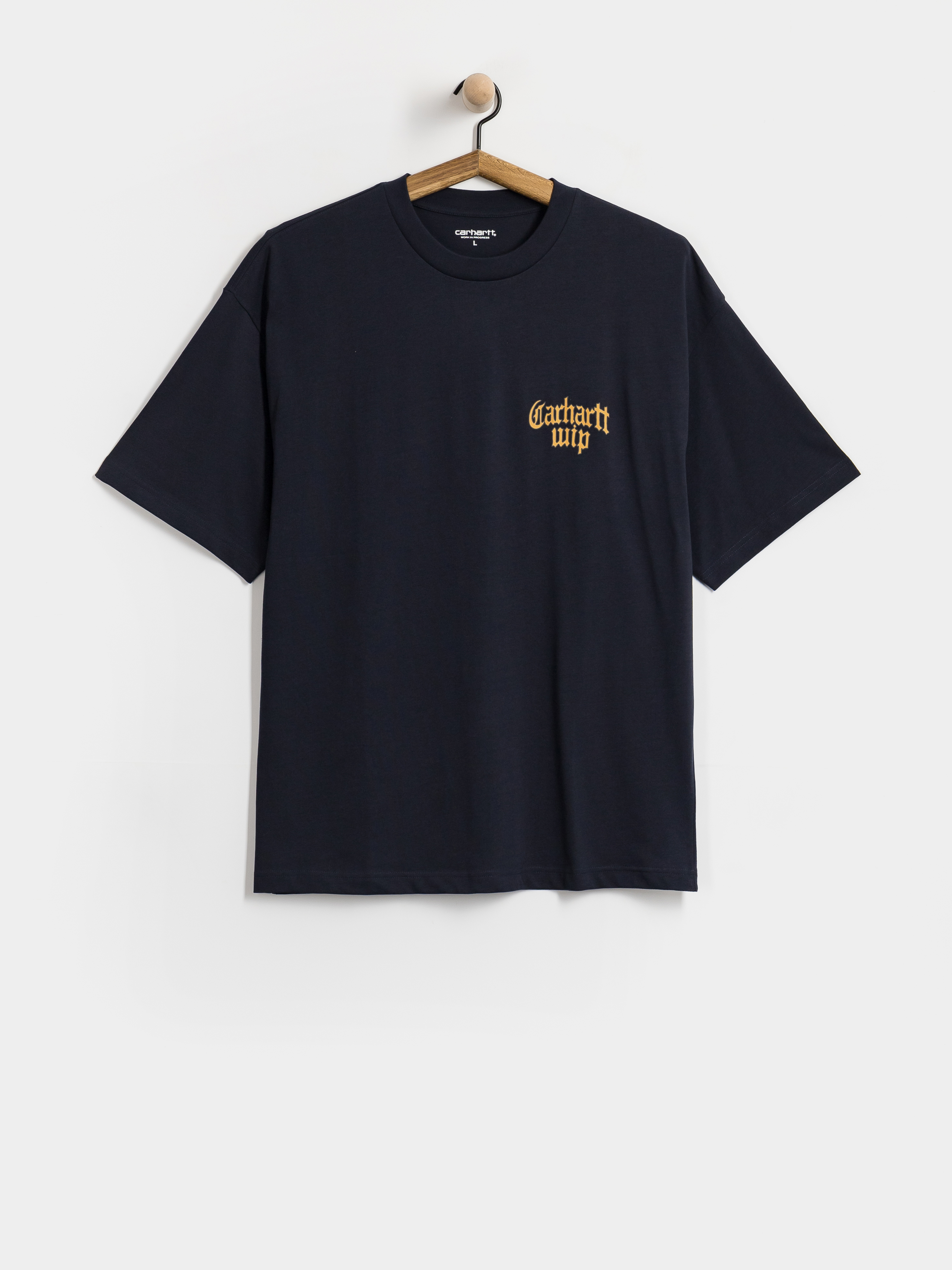 Tricou Carhartt WIP Blackletter (dark navy)
