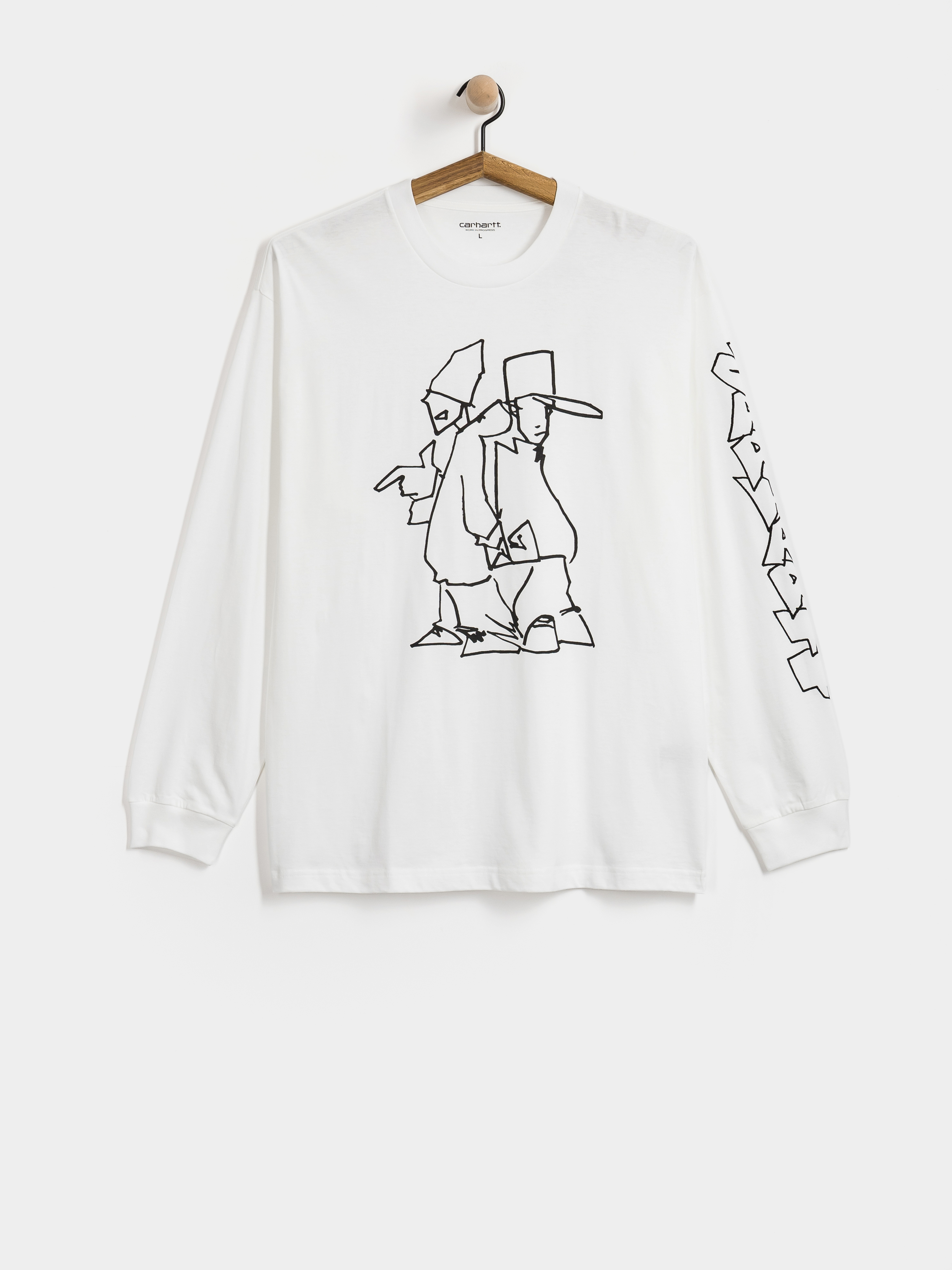 Longsleeve Carhartt WIP Blinkerfluid (white)