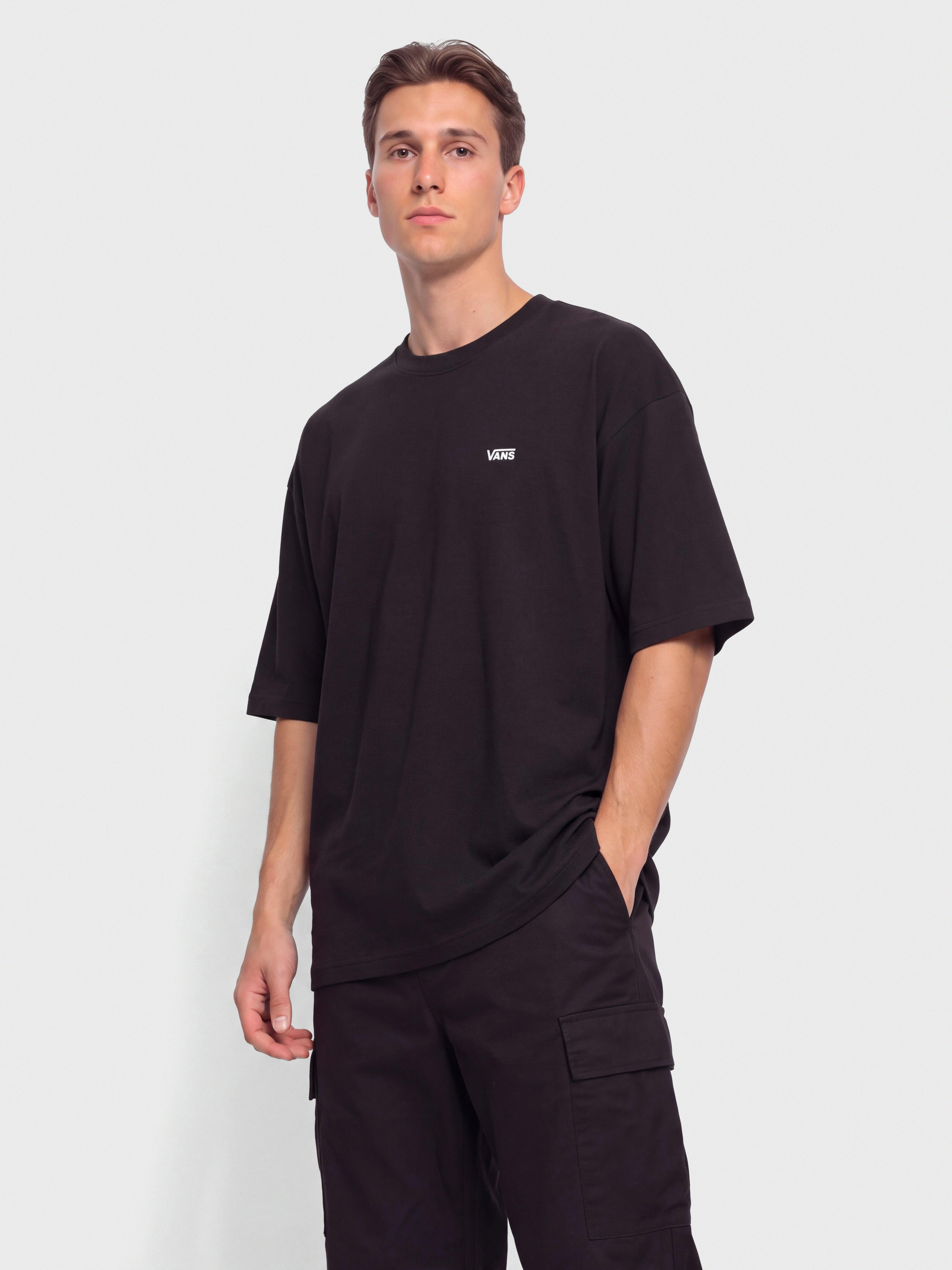 Tricou Vans Left Chest II Loose (black)
