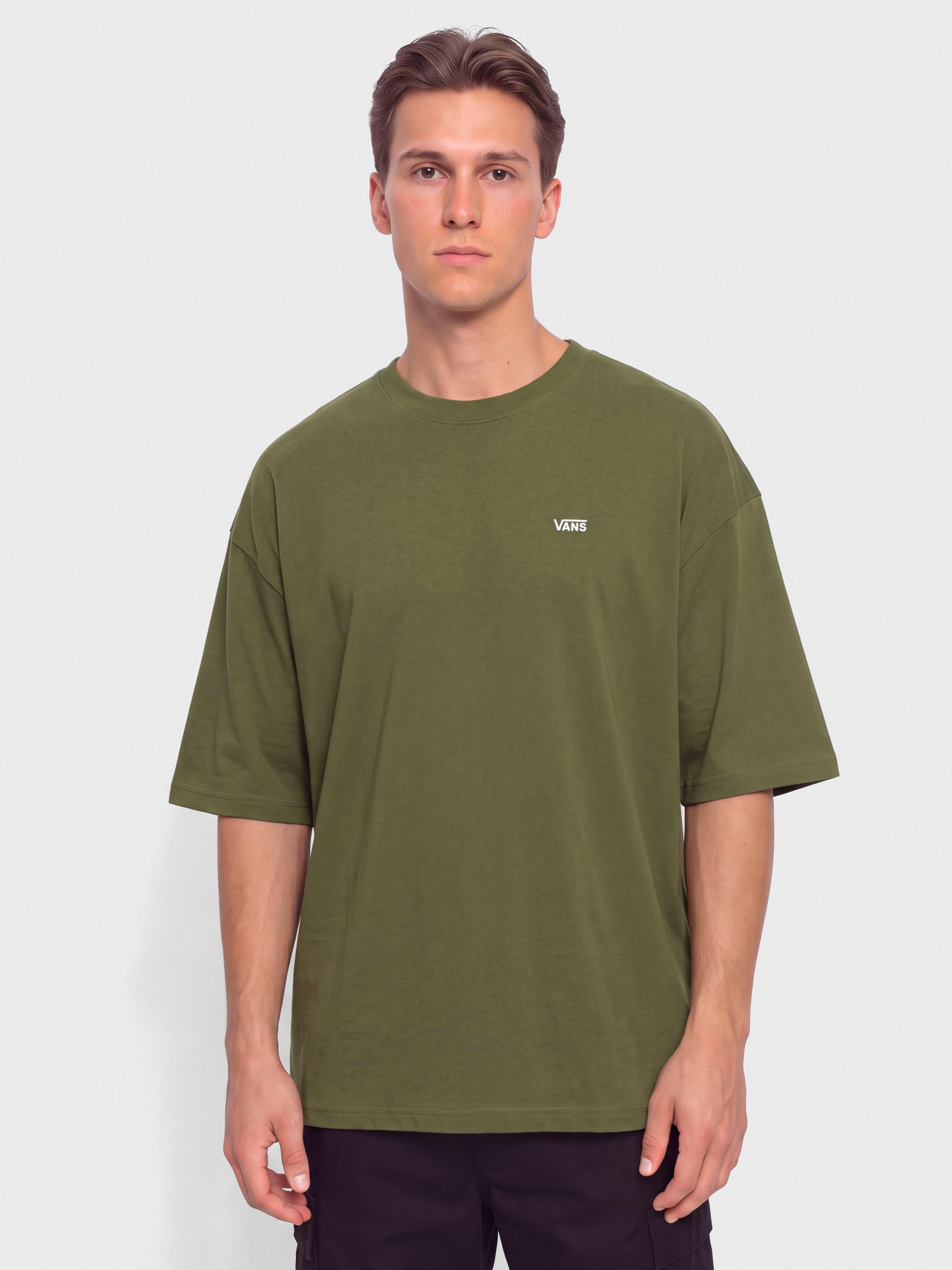 Tricou Vans Left Chest II Loose (green balsam)