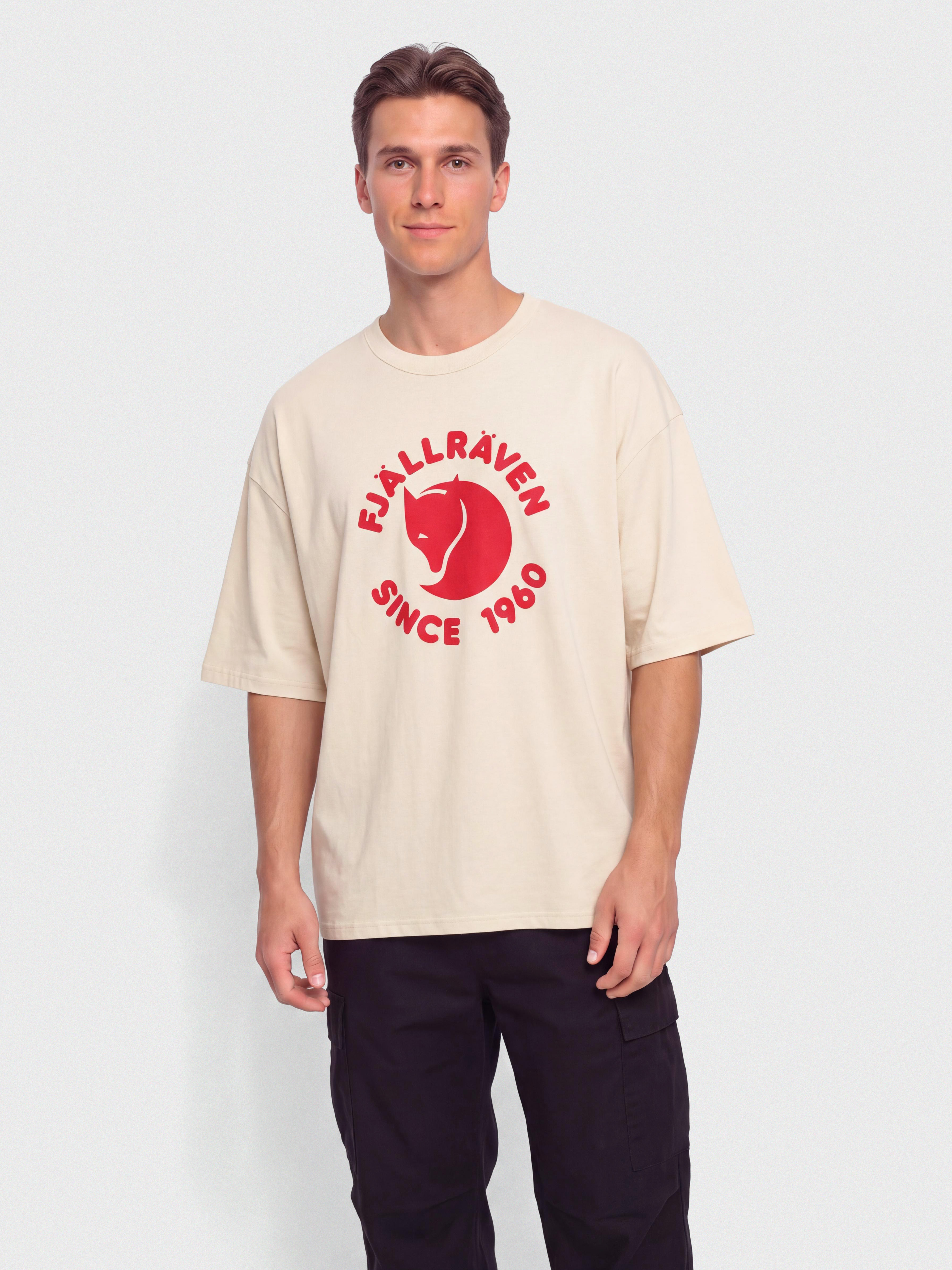 Tricou Fjallraven Relaxed (chalk white)