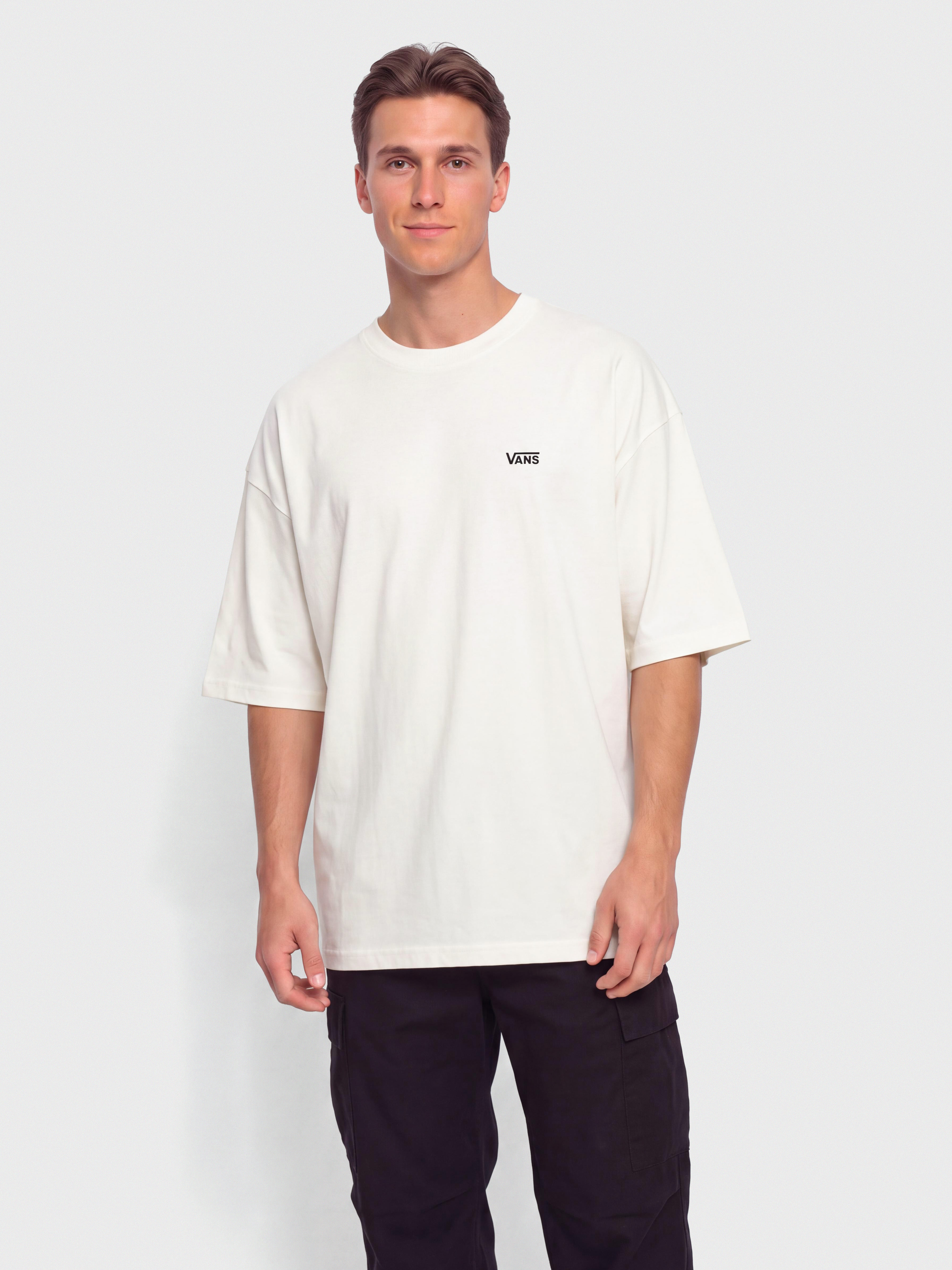 Tricou Vans Left Chest II Loose (white)