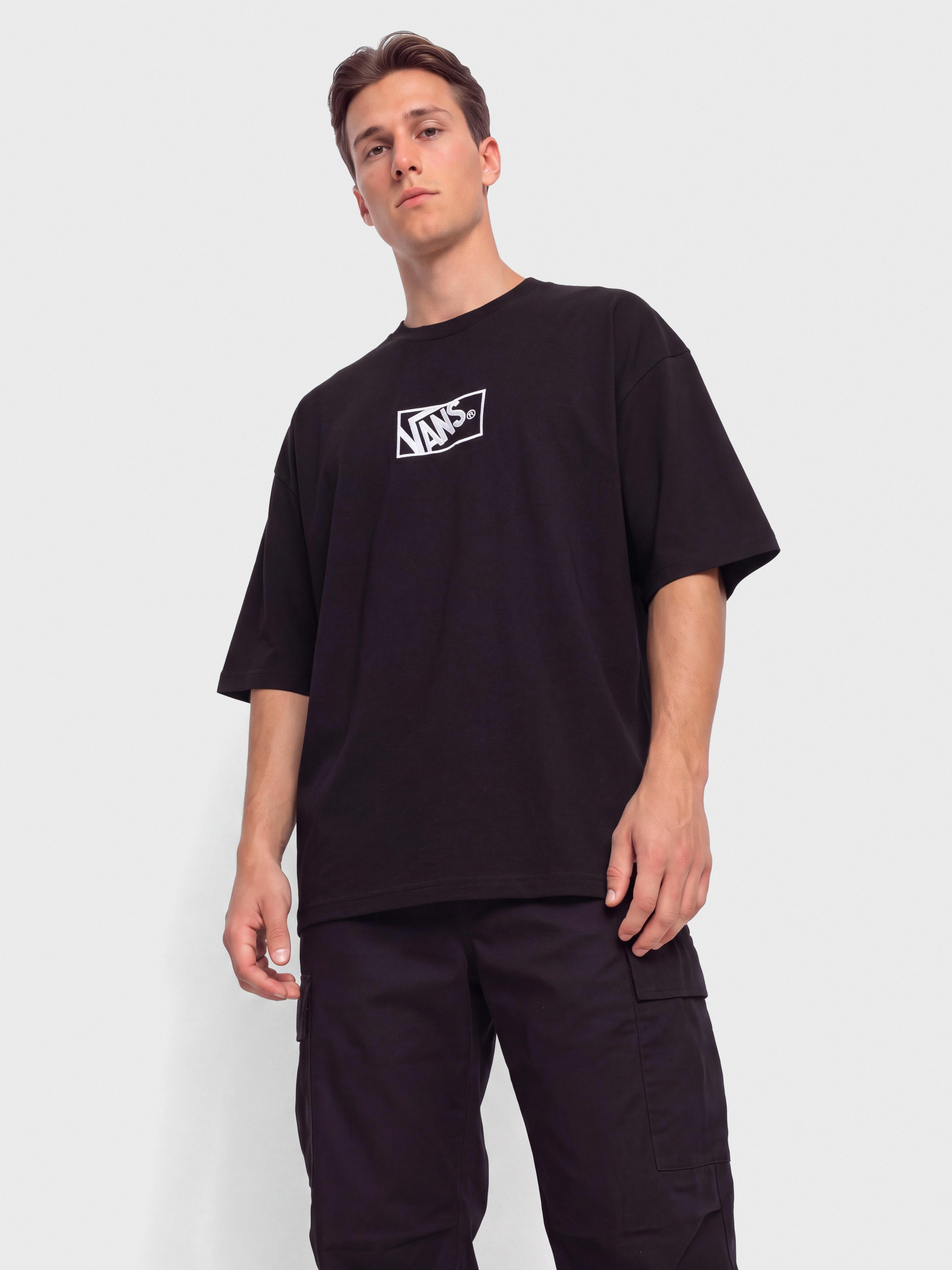 Tricou Vans Blocked Box Loose (black)