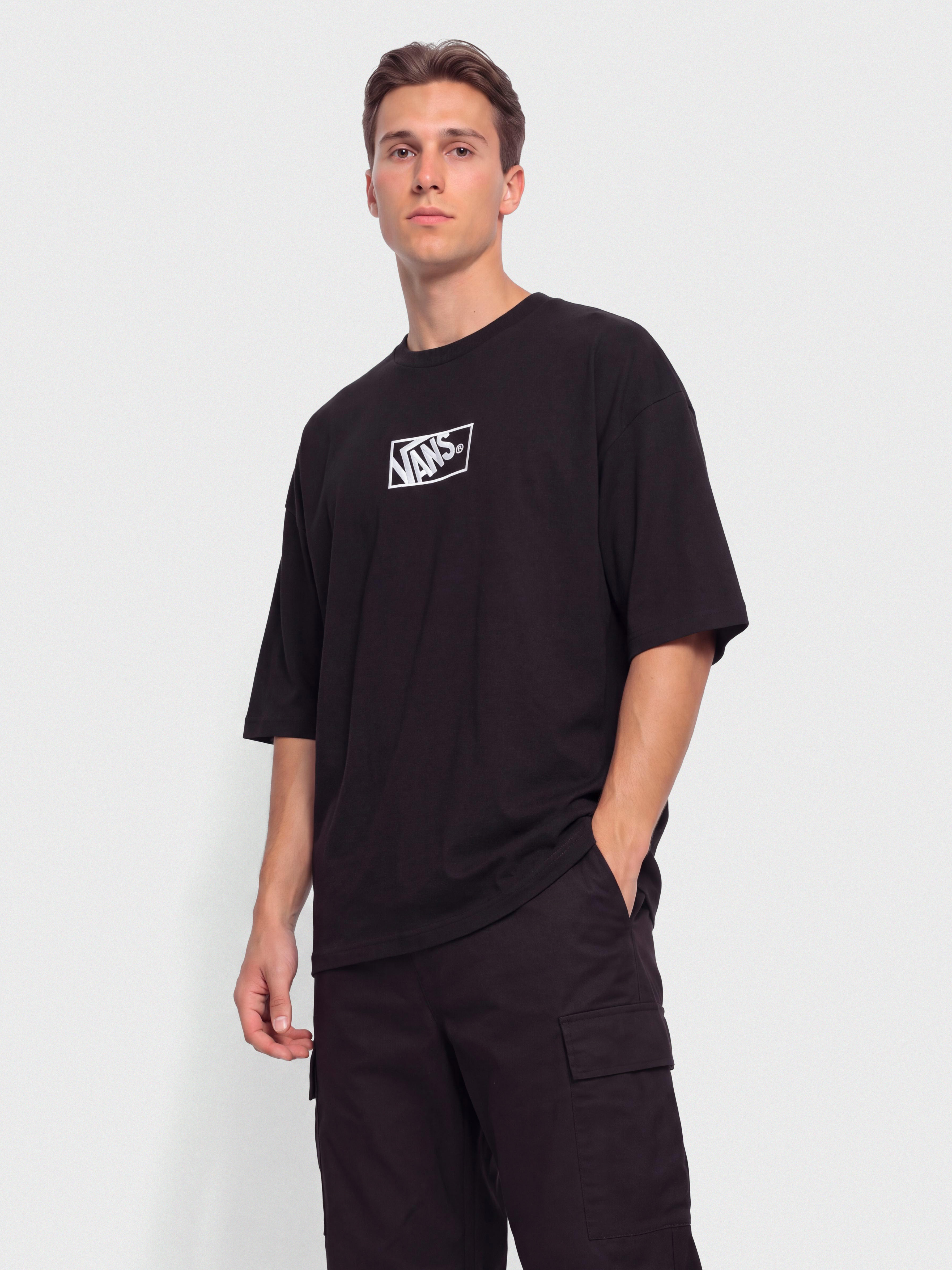Tricou Vans Blocked Box Loose (black)