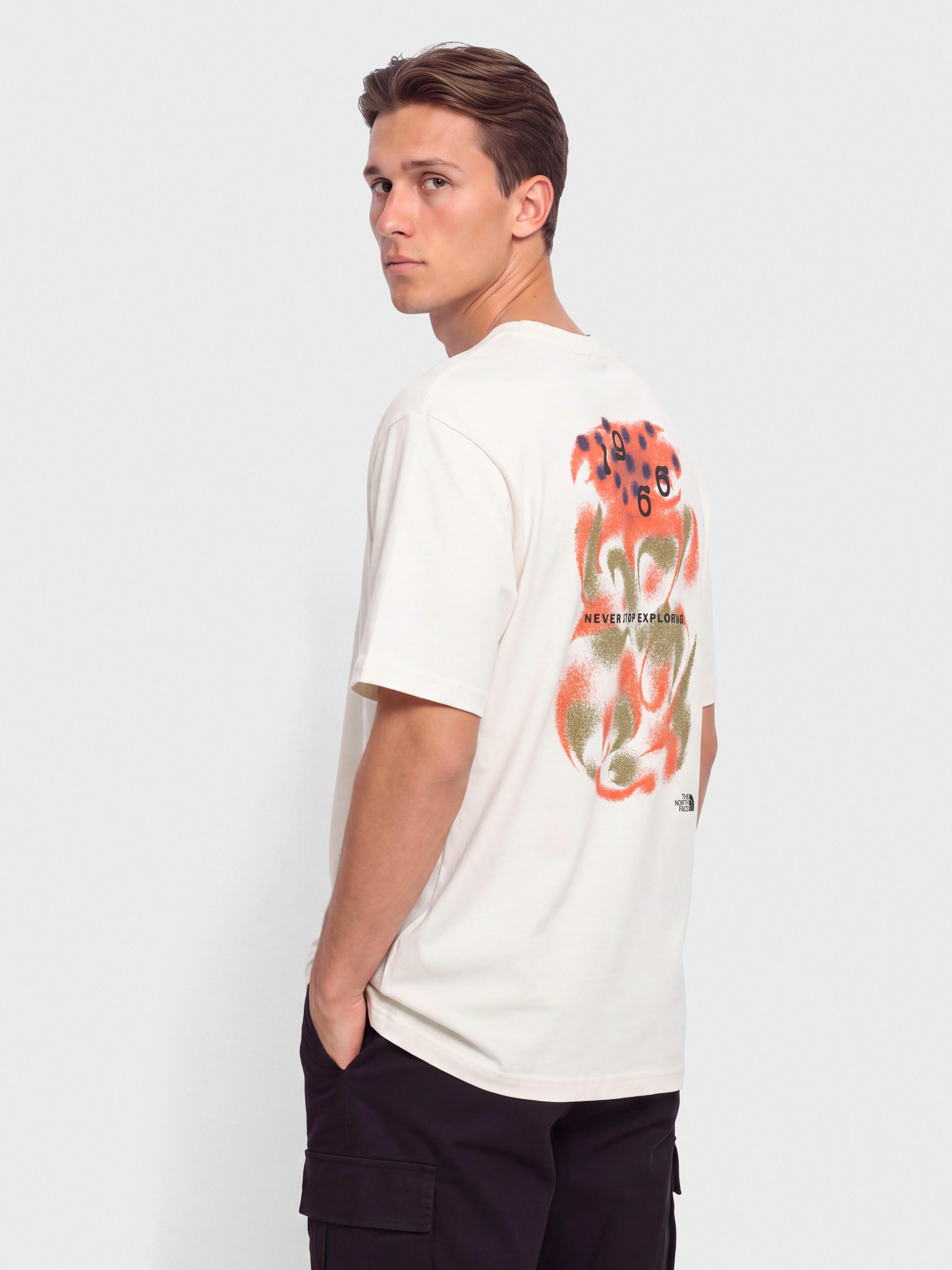Tricou The North Face Motion Relaxed (white dune)
